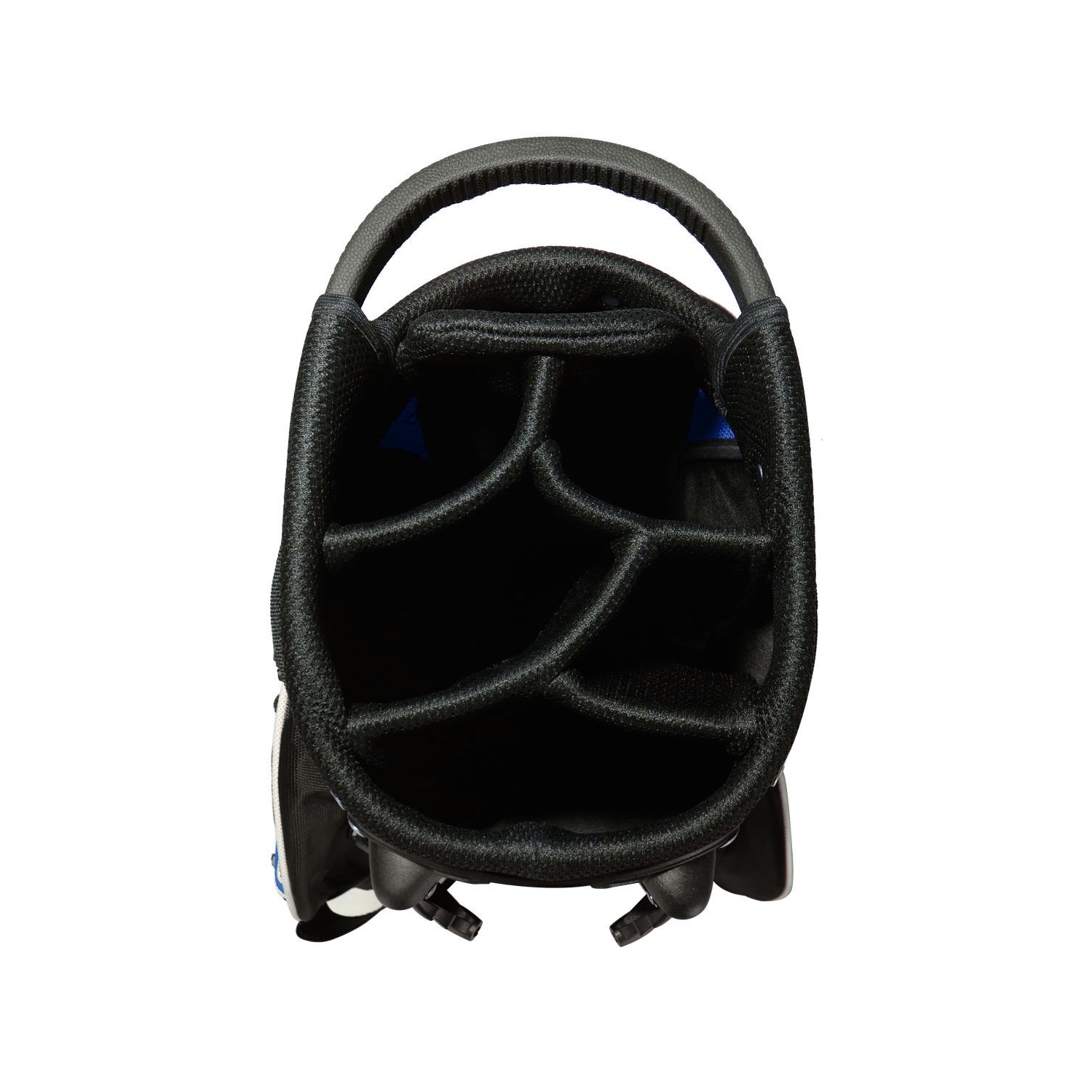 Costway Golf Stand Cart Bag Club w/6 Way Divider Carry Organizer Pockets Storage Blue