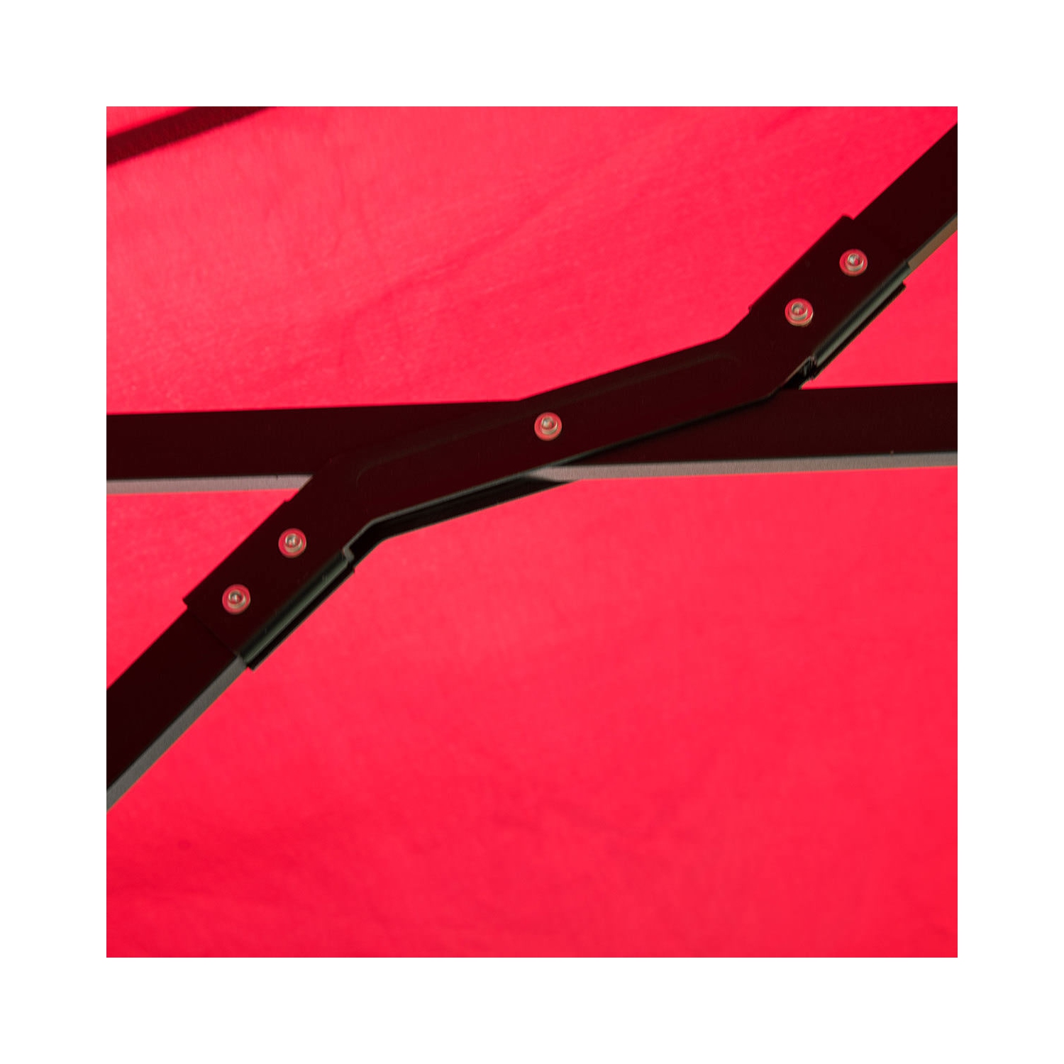 Costway 15' Market Outdoor Umbrella Double-Sided Twin Patio w/ Crank Wine