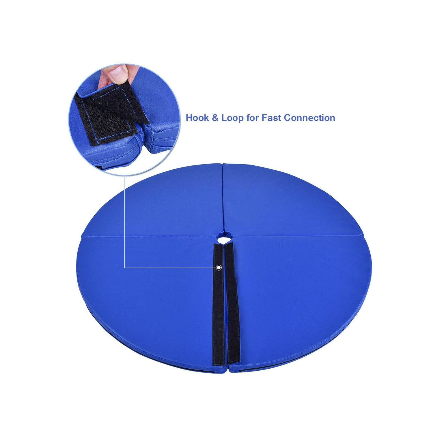 Costway Pole Dance Mat Yoga Exercise Safety Dancing Cushion Crash Mat 2"T