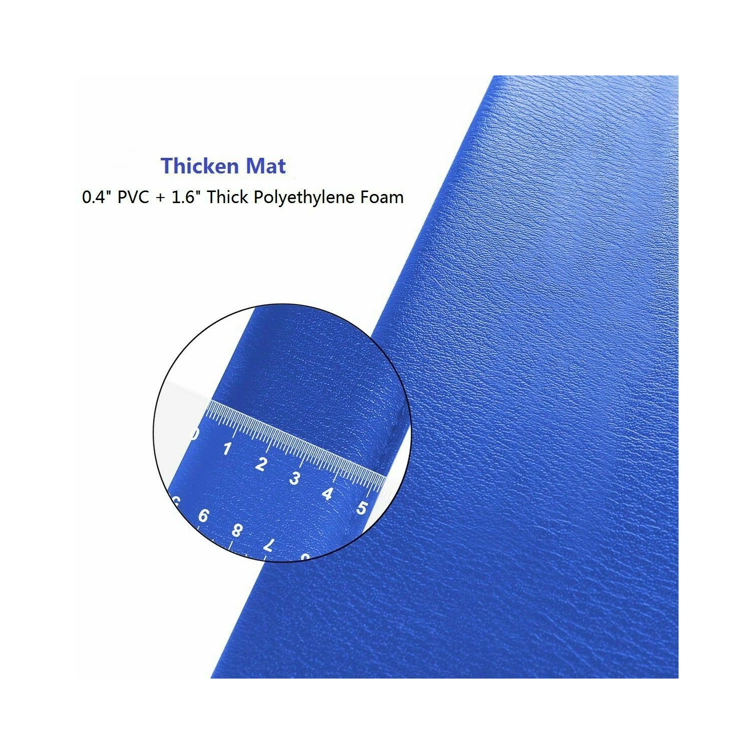 Costway Pole Dance Mat Yoga Exercise Safety Dancing Cushion Crash Mat 2"T