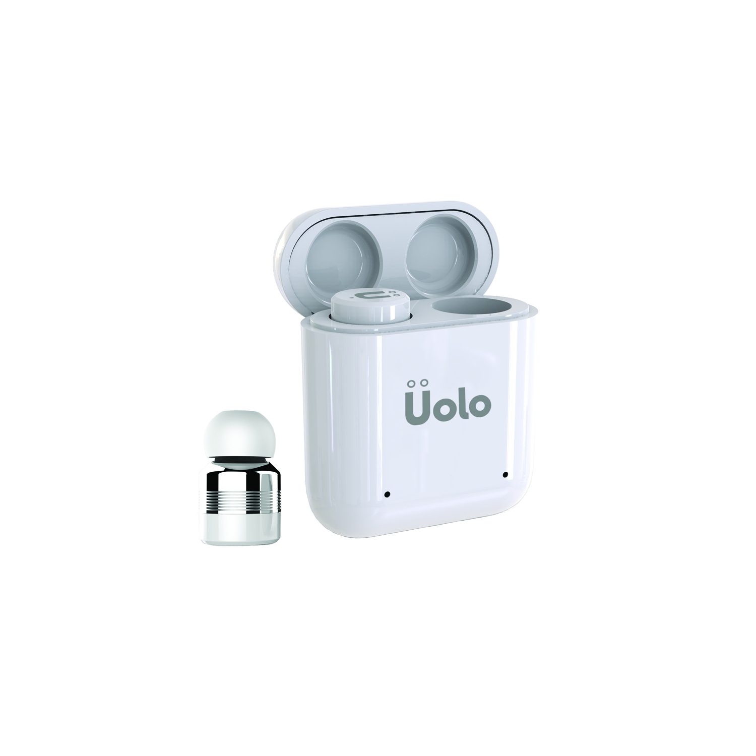 Uolo Pulse Mini Ear Pods In-Ear Bluetooth Headphones - IPX5 Water Resistant, Bulit-in Mic, True Wireless Earbuds Compatible with IOS and Android