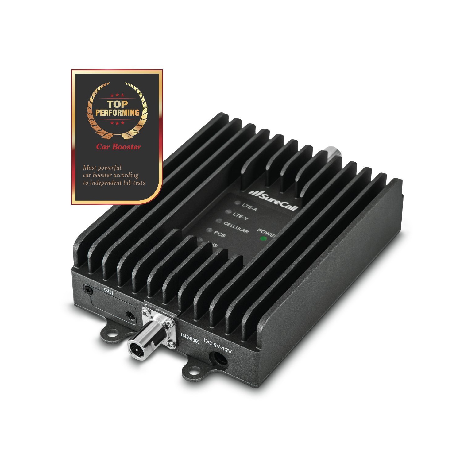 SureCall Fusion2Go 3.0 4G LTE/5G Vehicle Cell Phone Signal Booster