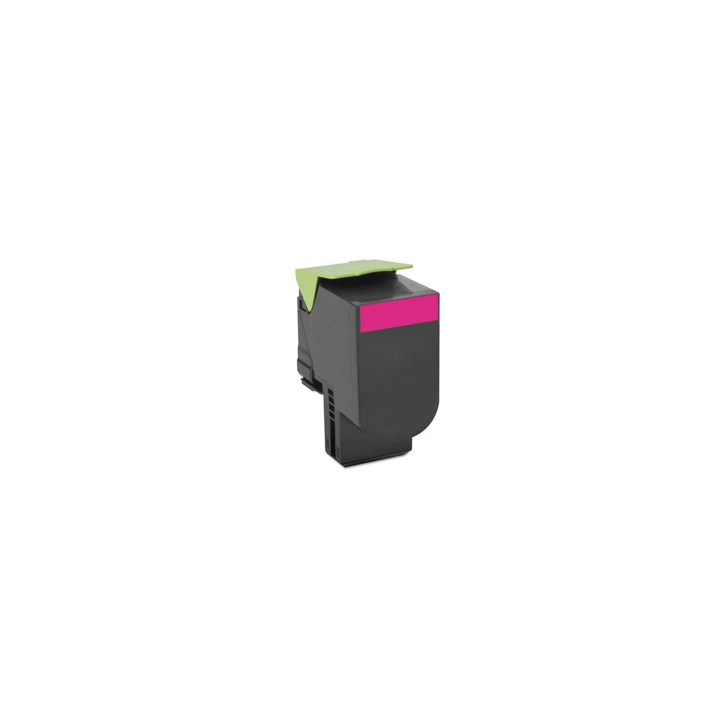 Compatible Lexmark 80C0S30 Magenta Toner Cartridge By Superink