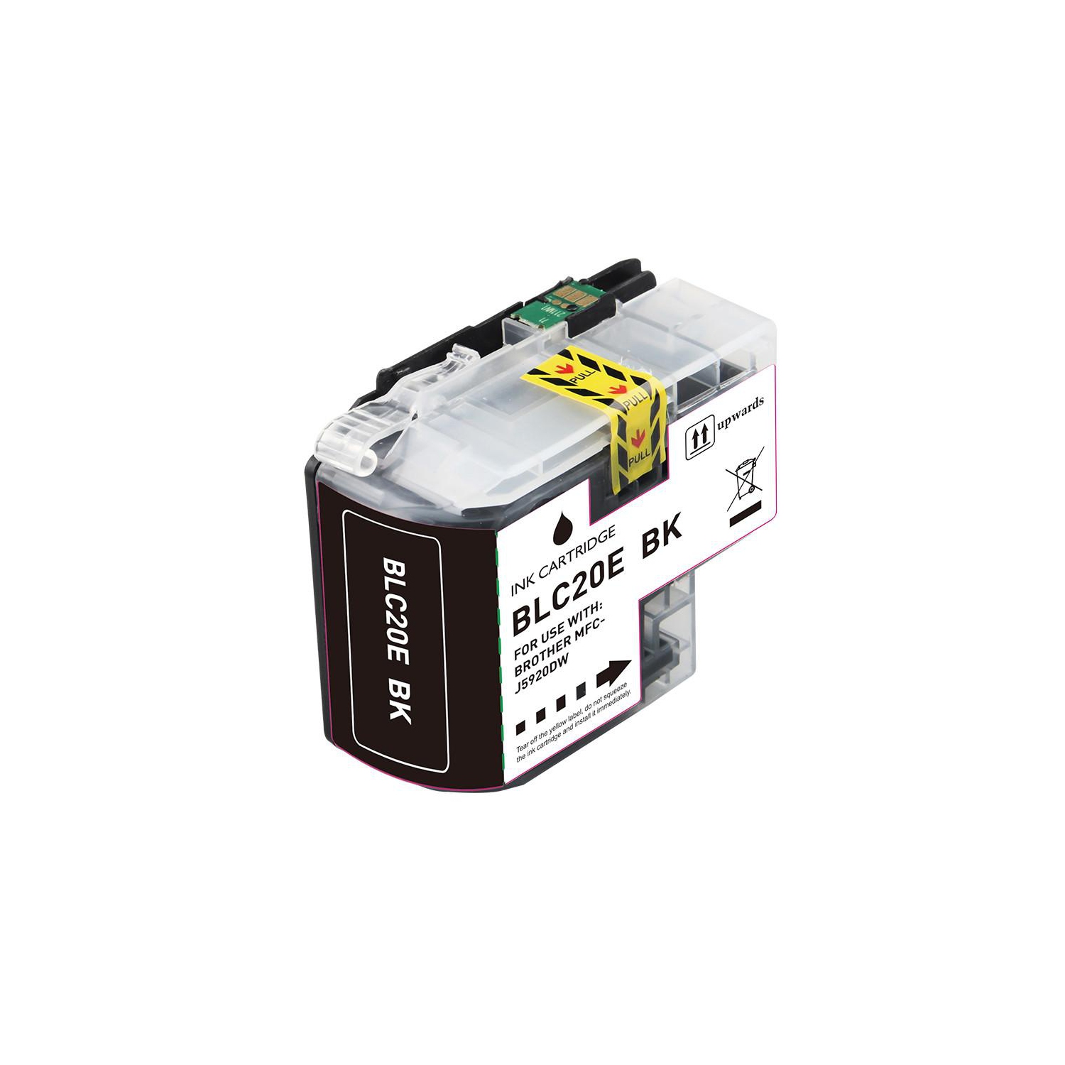 Cartouche d’encre noire LC20E de Superink de Brother compatible