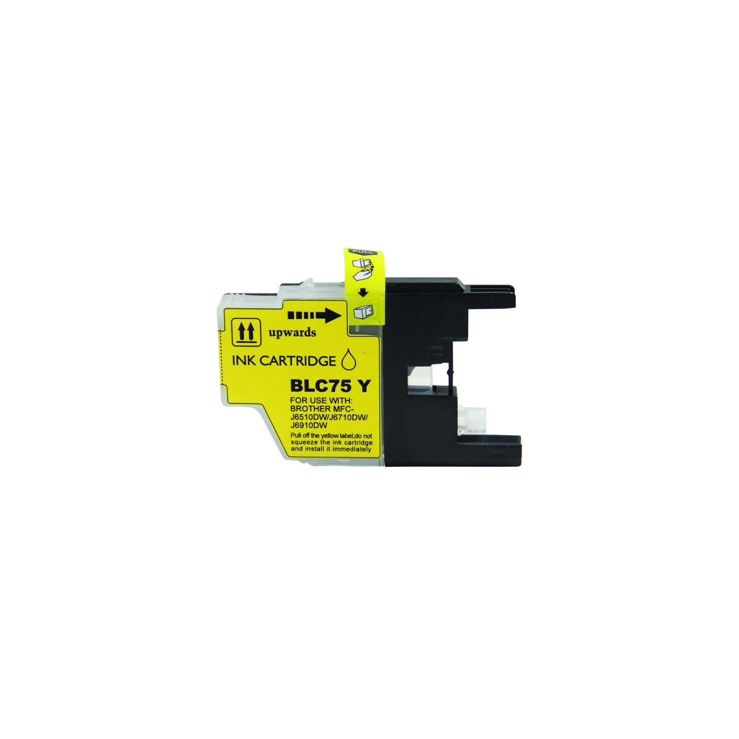Compatible Brother LC75 Yellow Ink Cartridge by Superink