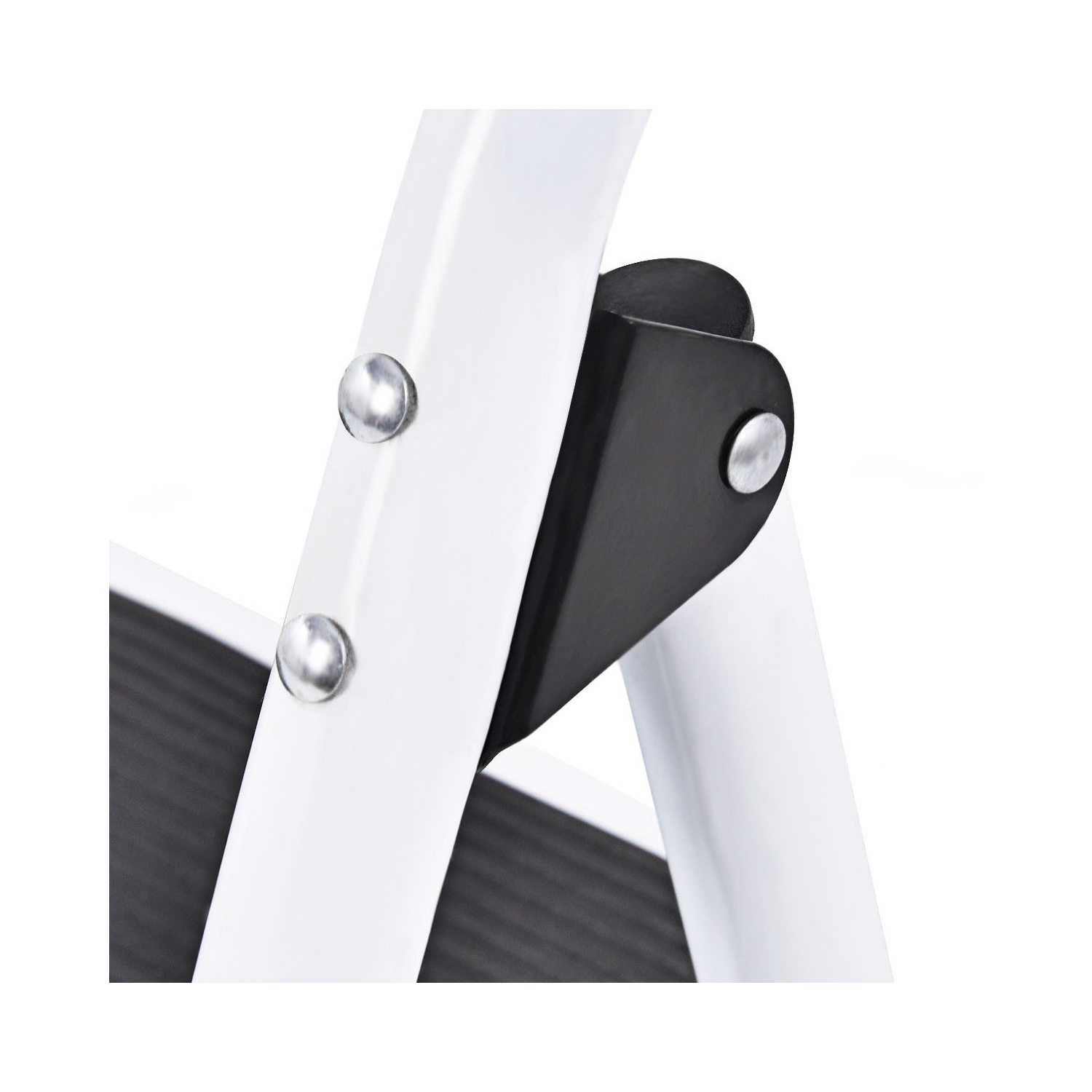 3 Step Ladder Folding Stool Heavy Duty Industrial Lightweight 330lbs Capacity