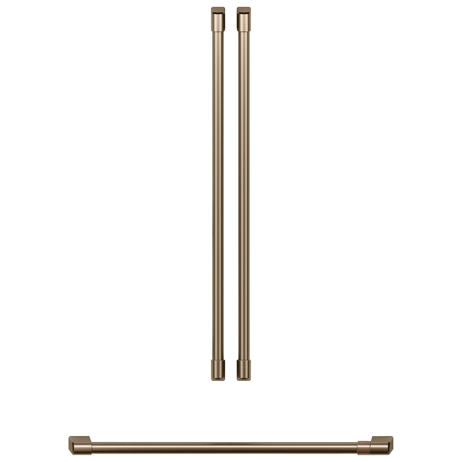 Café Refrigerator Handle Kit - Brushed Bronze