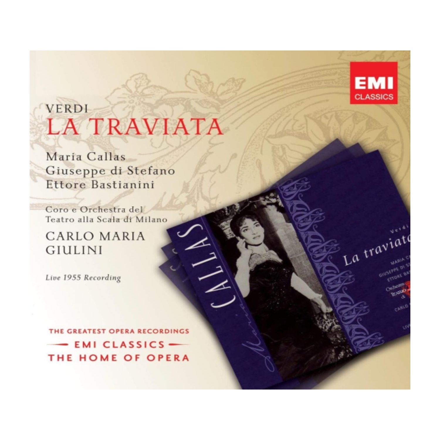 VERDI: LA TRAVIATA - GIULINI, CARLO [CD]