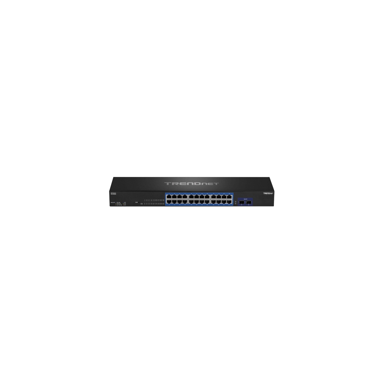 TRENDnet 24-Port Gigabit Switch with 2 x 10G SFP+ Slots