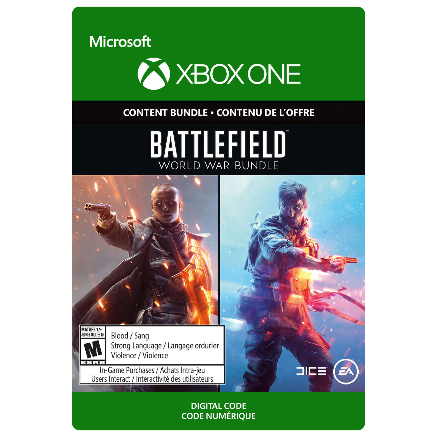 Battlefield World War Bundle (Xbox One) - Digital Download