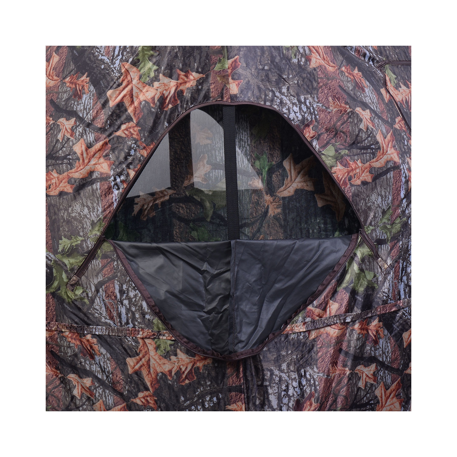 Cerf escamotable portatif Ground Hunting Blind de Costway à l'épreuve des intempéries, camouflage Hunter