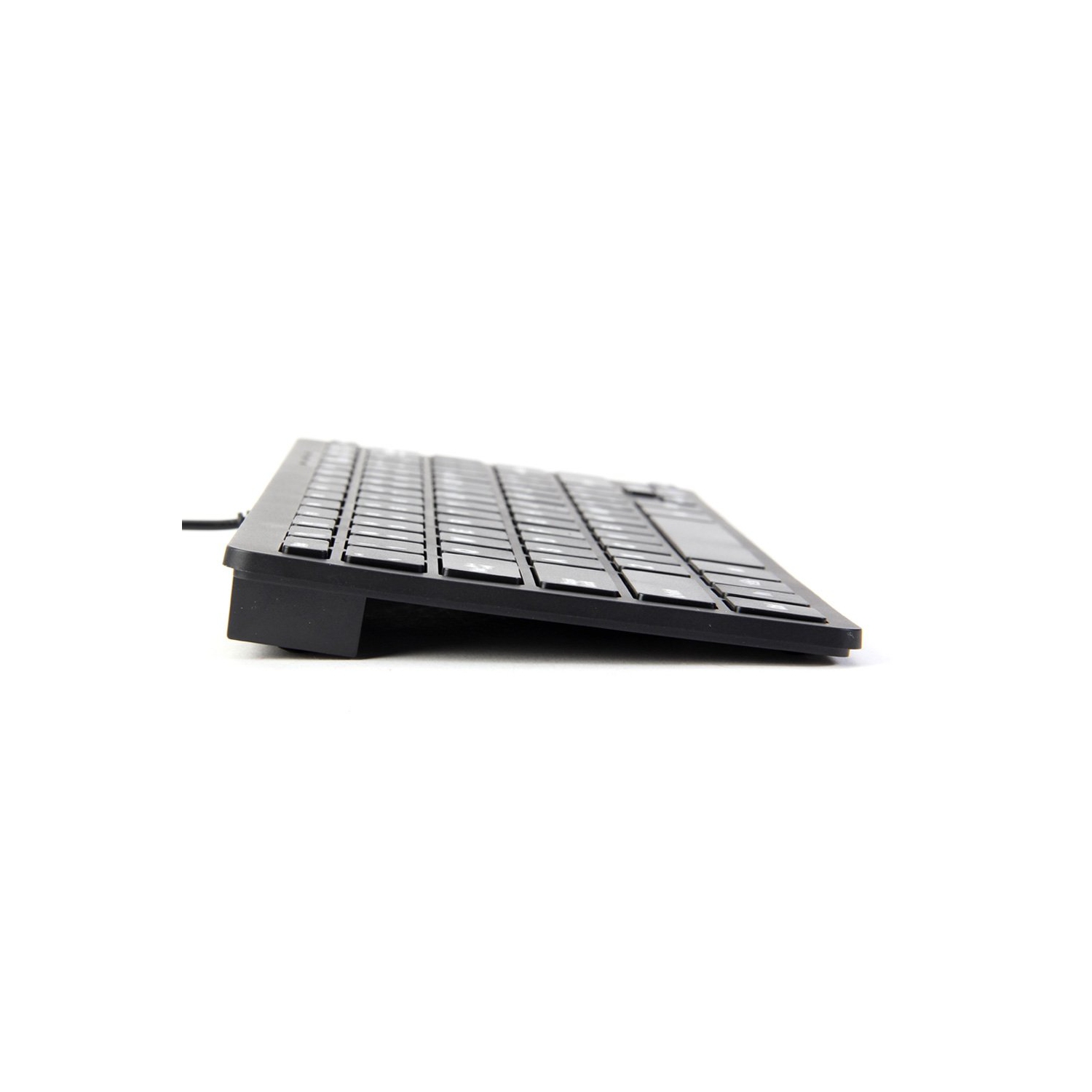 axGear Ultra Thin Wired USB Mini PC Keyboard for PC Apple Mac Laptop Notebooks