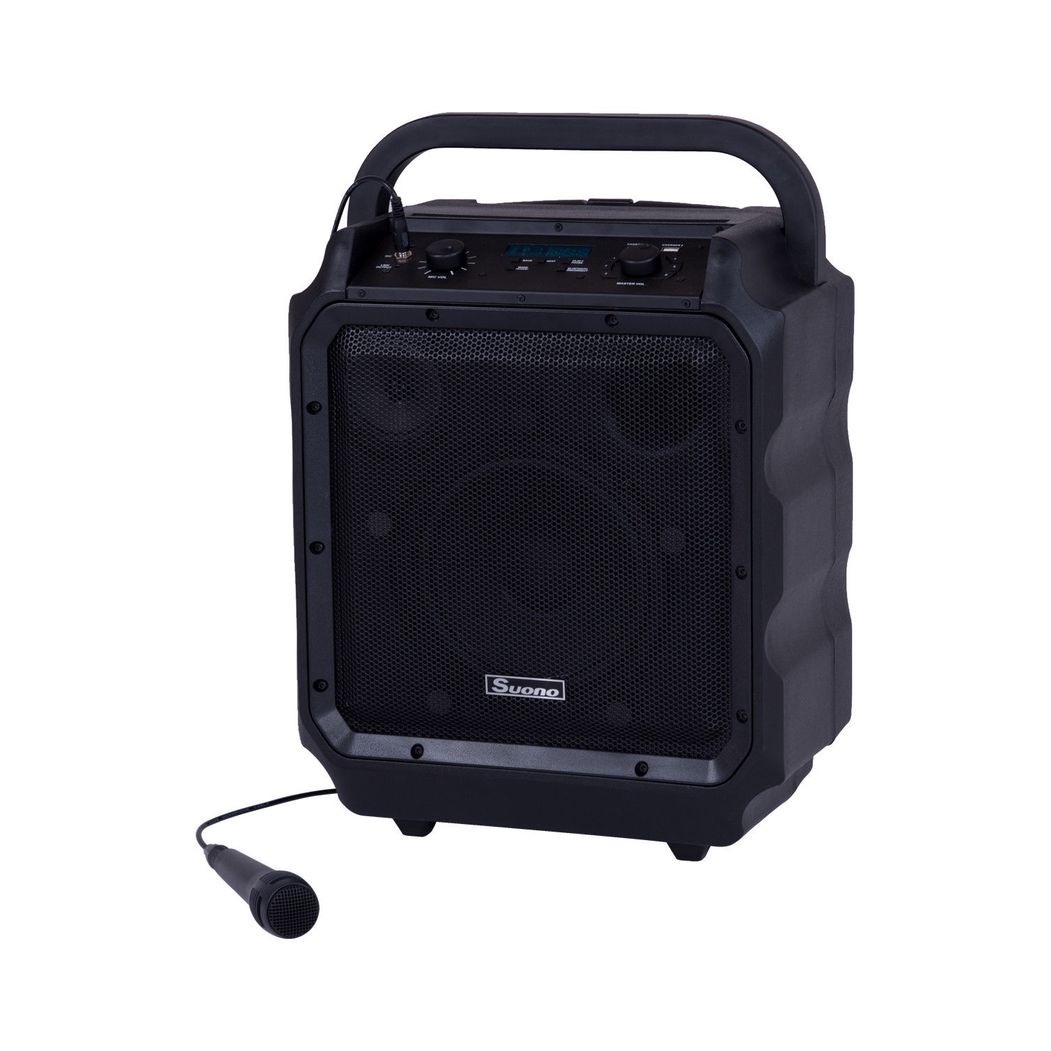 Costway Suono Portable 8" PA System Rechargeable Battery 300W RMS Power Active Speaker