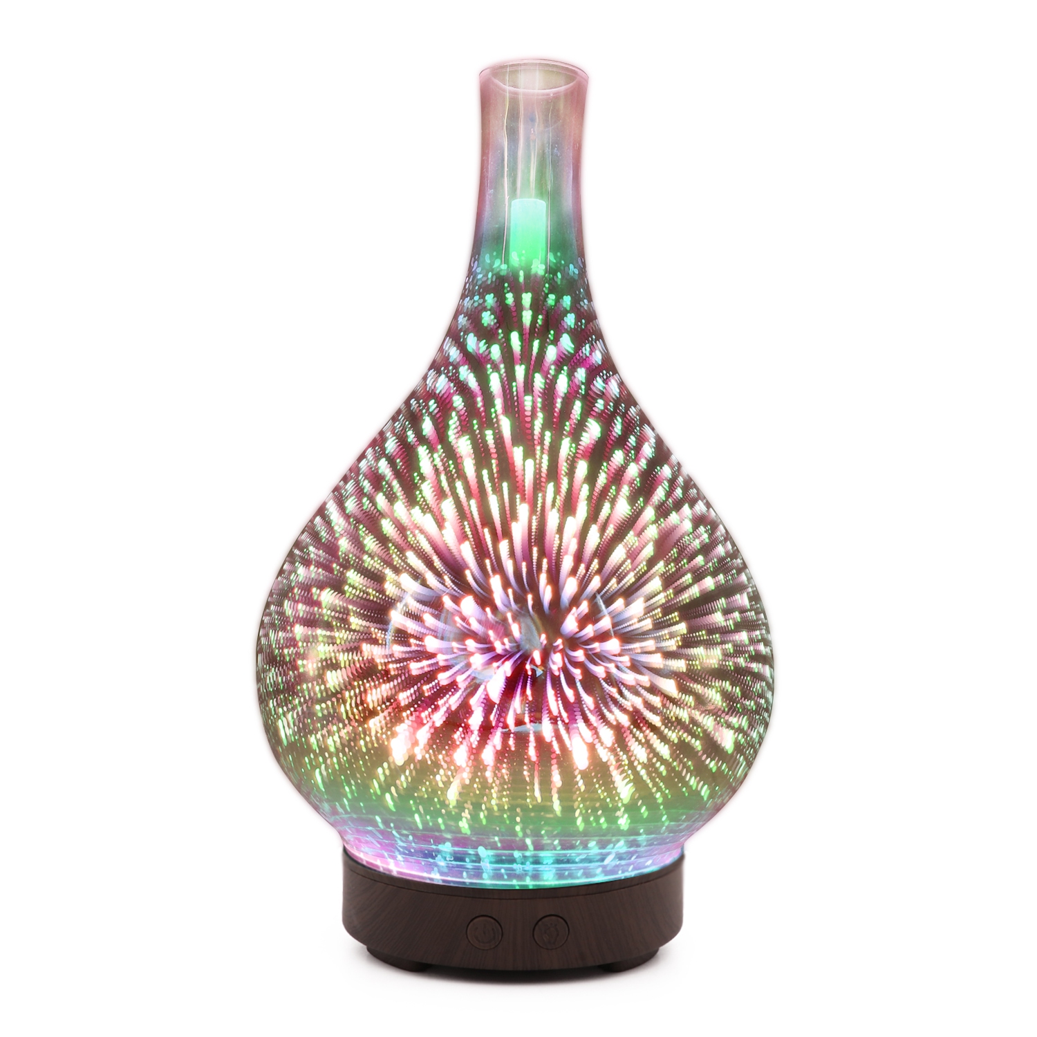 3D Fireworks Aromatherapy Essential Oil Diffusers 100 Ml Humidifier