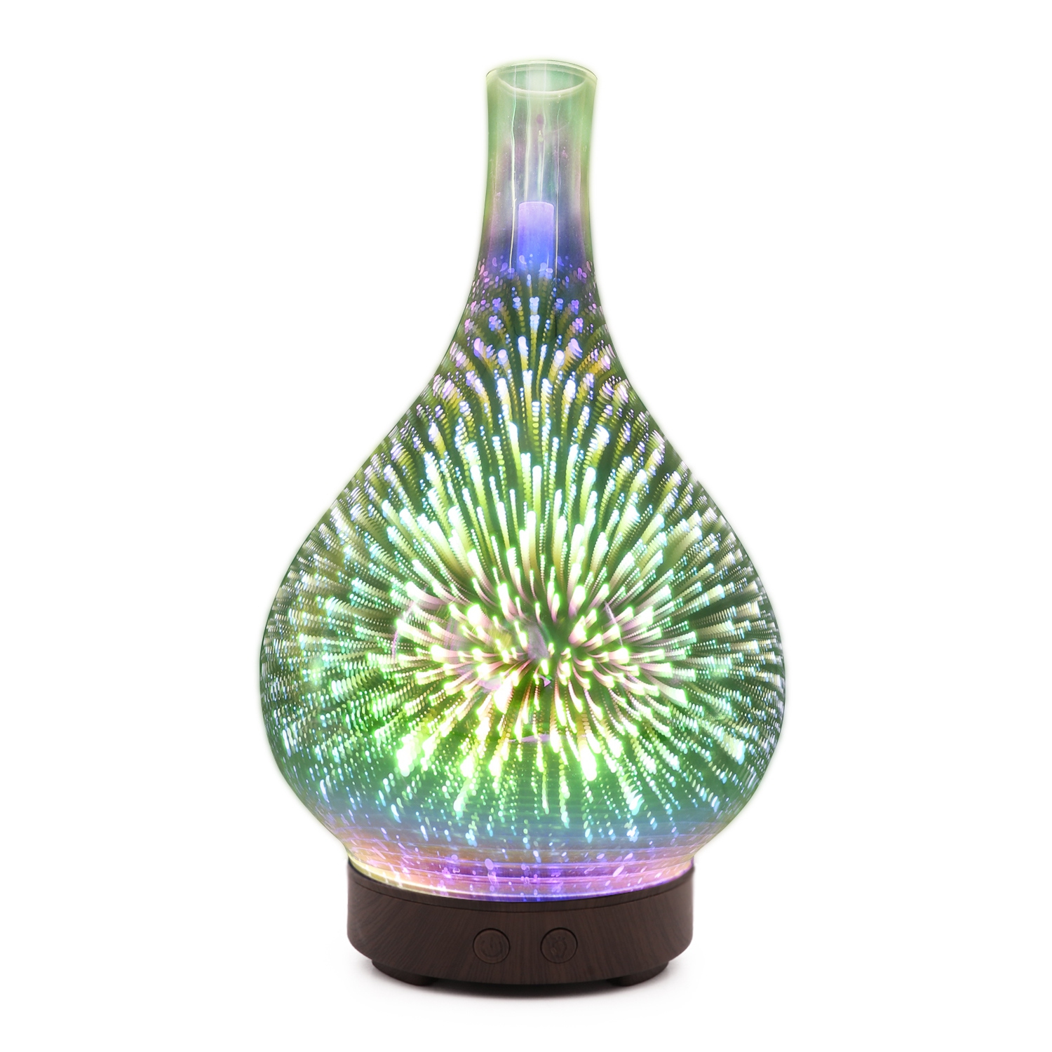 3D Fireworks Aromatherapy Essential Oil Diffusers 100 Ml Humidifier
