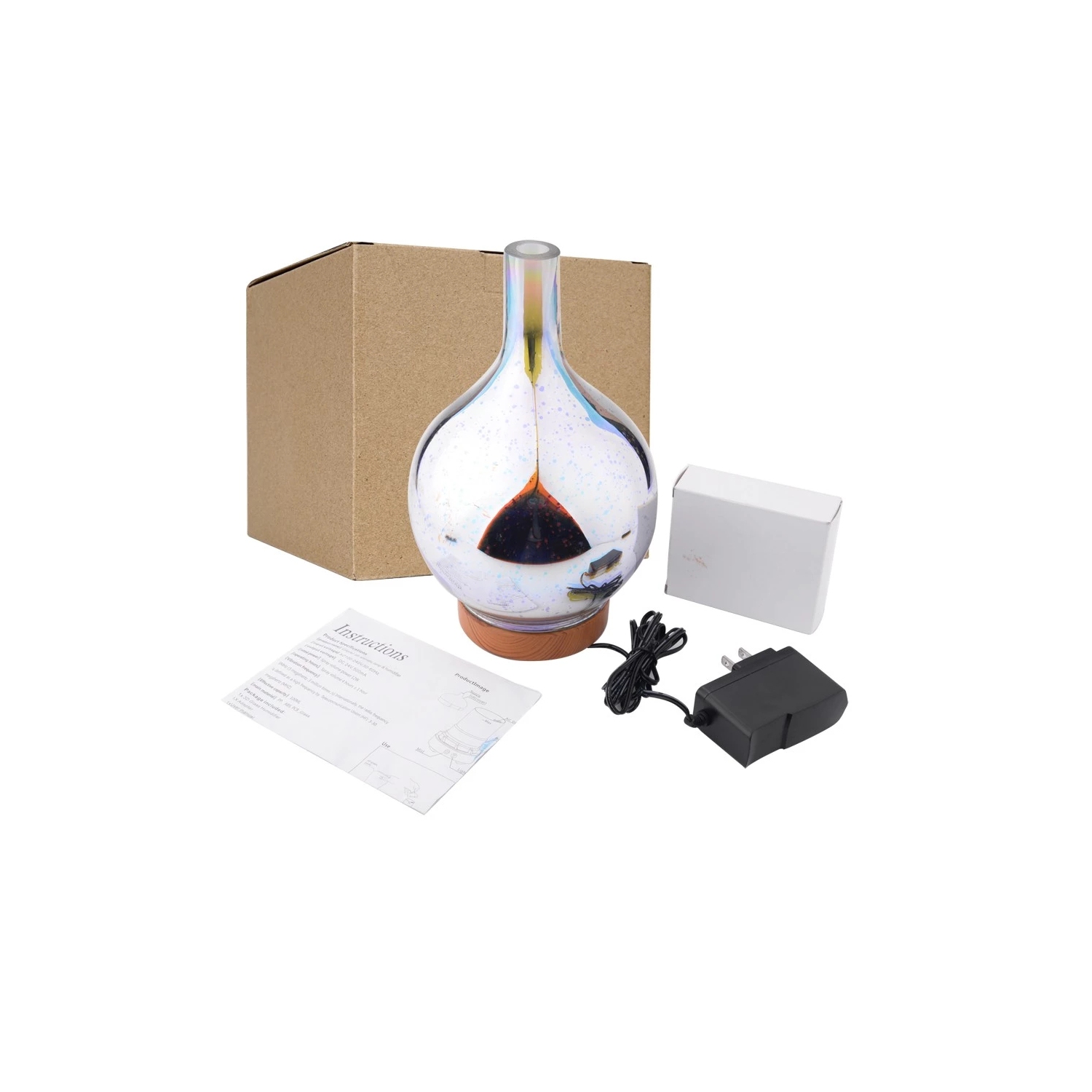 3D Fireworks Aromatherapy Essential Oil Diffusers 100 Ml Humidifier