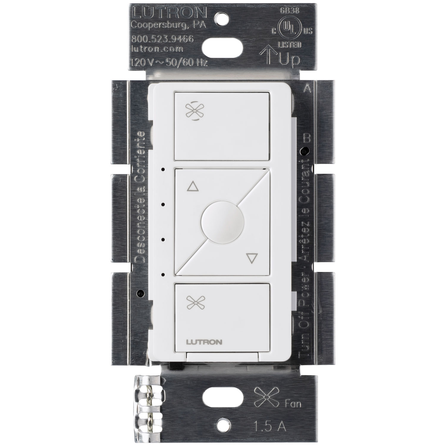 Lutron Caseta Smart Fan Speed Control Switch
