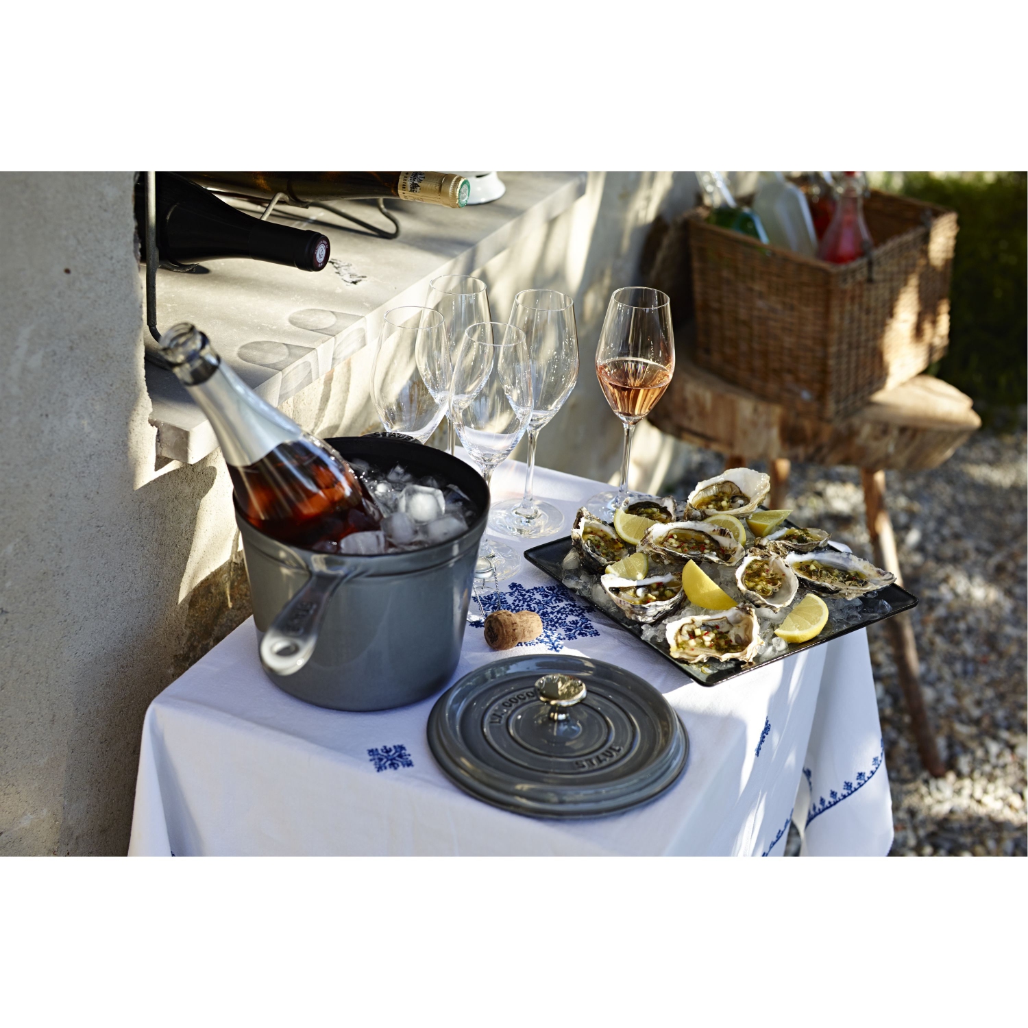 STAUB Specialities – casserole ronde en fonte de 2.8 L, gris graphite