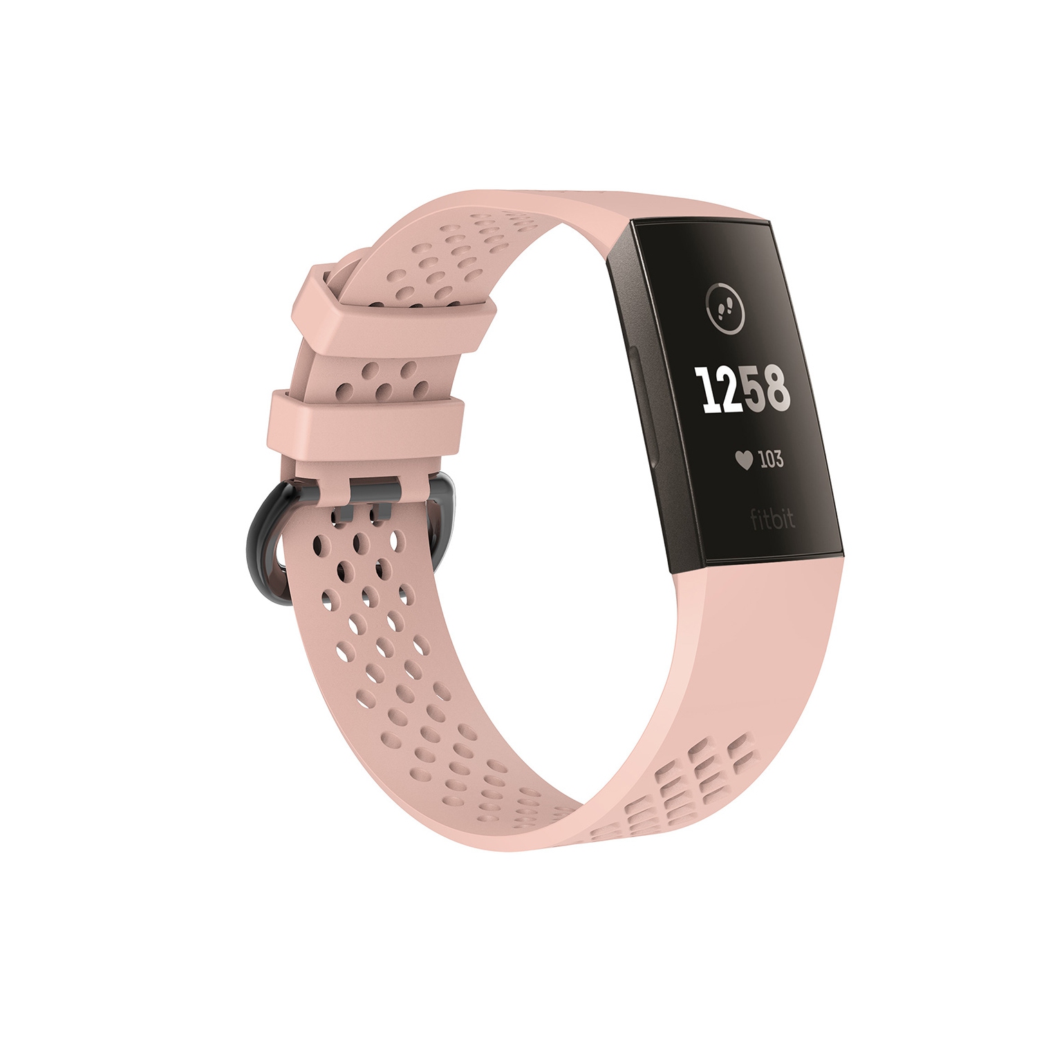 Small Fitbit Charge 3 Bands, Soft TPU Silicone Replacement Sport Band Fitness Strap Compatible for Fitibt Charge 3 / Charge 3 SE /Charge 4