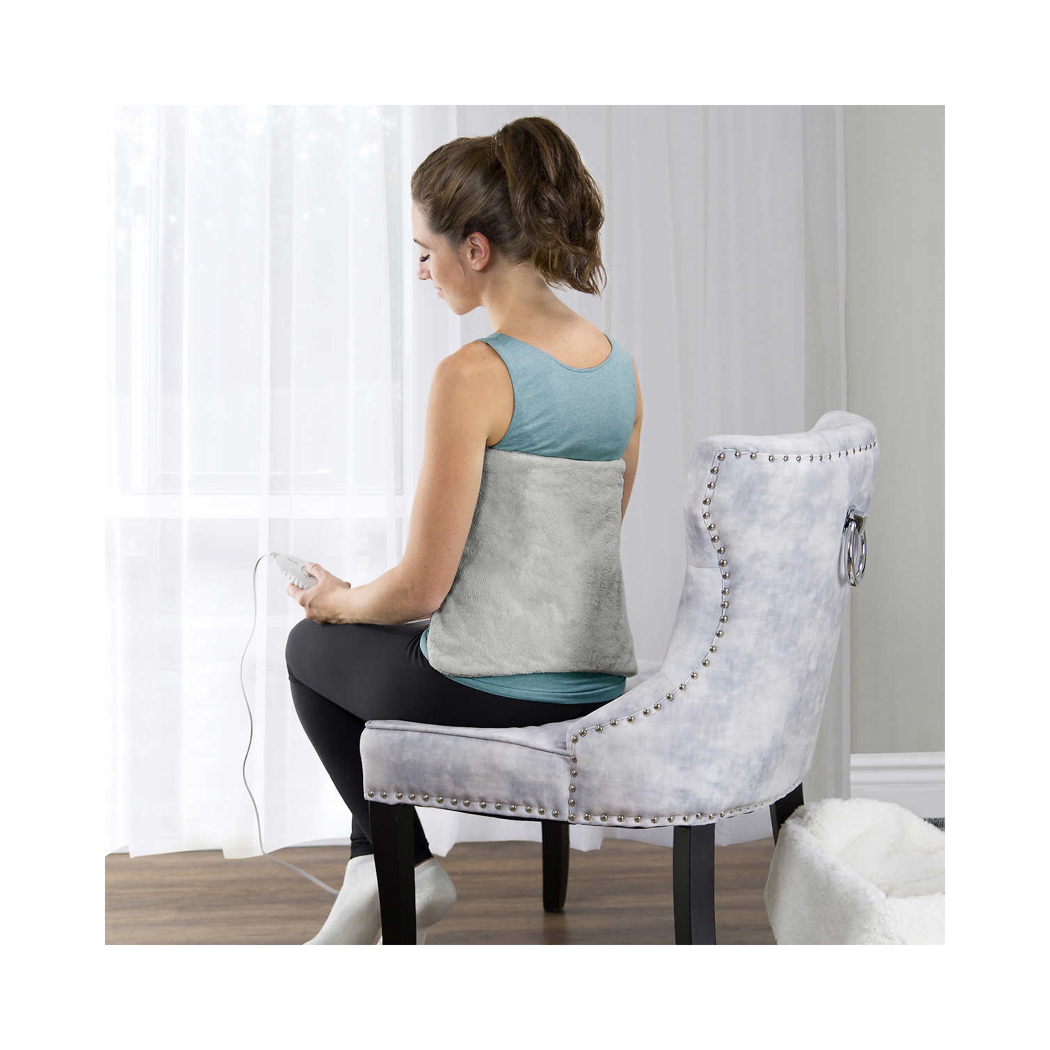 Sunbeam Body-shaped Plush Heating Pad