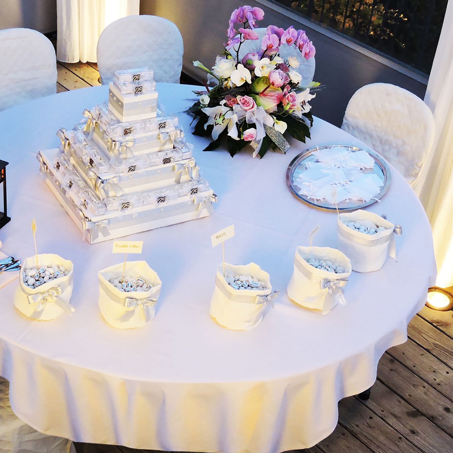 Costway 10 pcs 90" Round Tablecloth Polyester For Home Wedding Restaurant Party