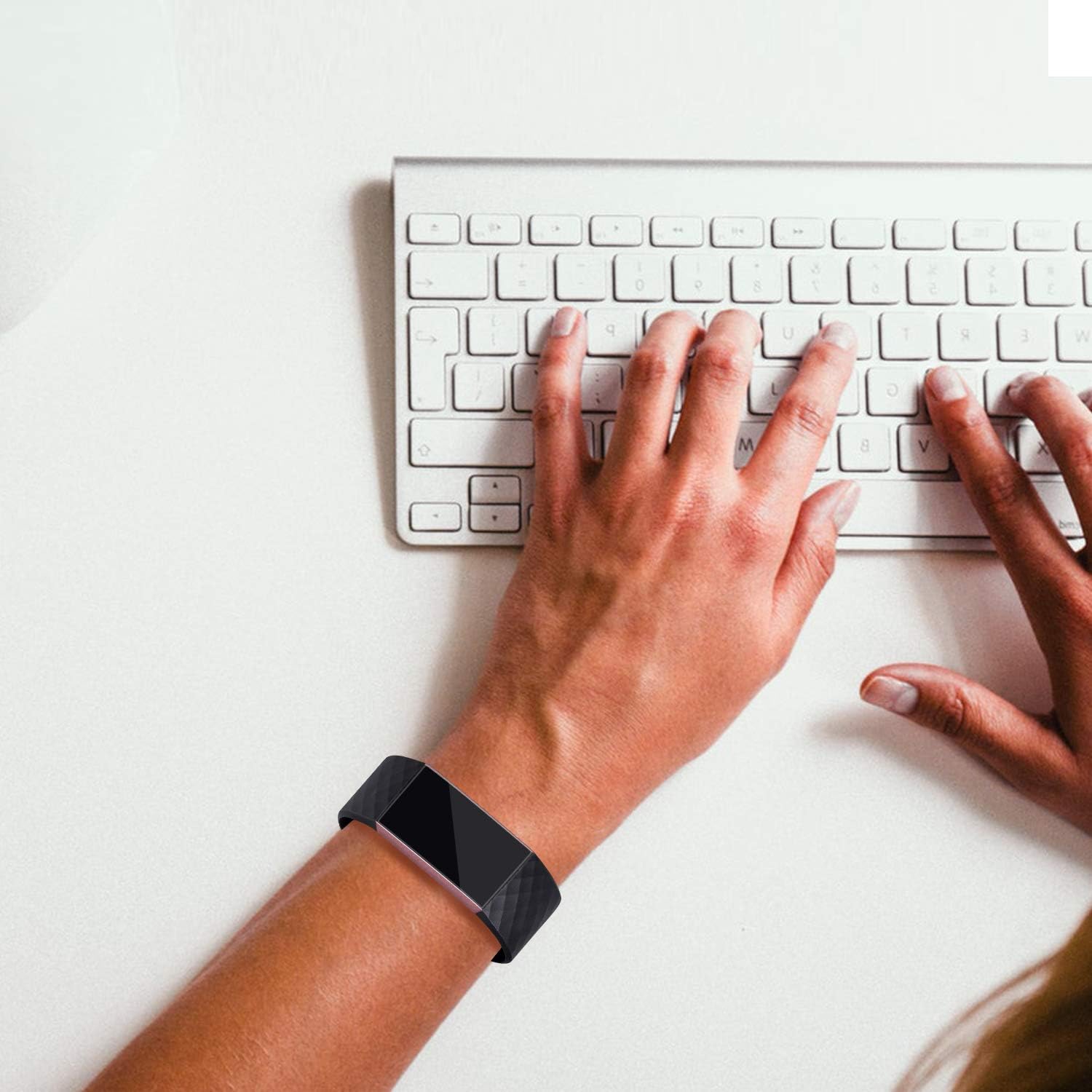 Bracelets naavor compatibles avec les bracelets charge 4/charge 3/charge 3 se de Fitbit, bracelet sport souple de rechange classique pour moniteur