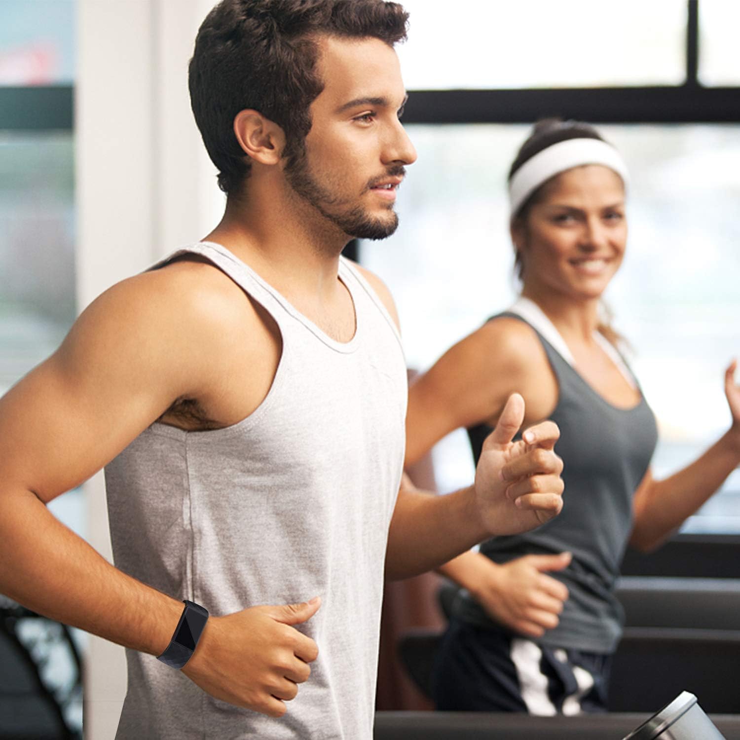 Bracelets naavor compatibles avec les bracelets charge 4/charge 3/charge 3 se de Fitbit, bracelet sport souple de rechange classique pour moniteur