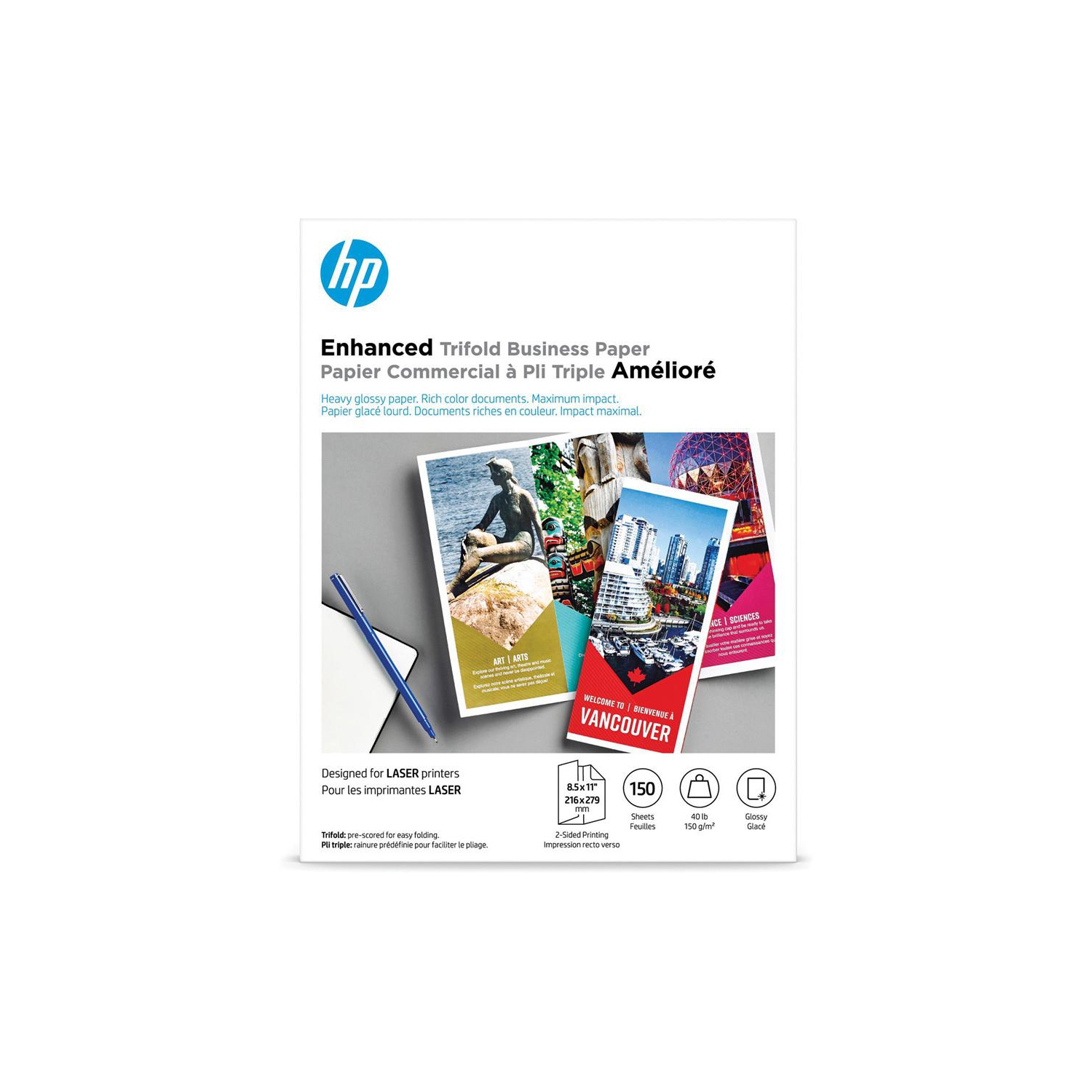 HP HP TRI-FOLD BROCHURE PAPER 150 SHT