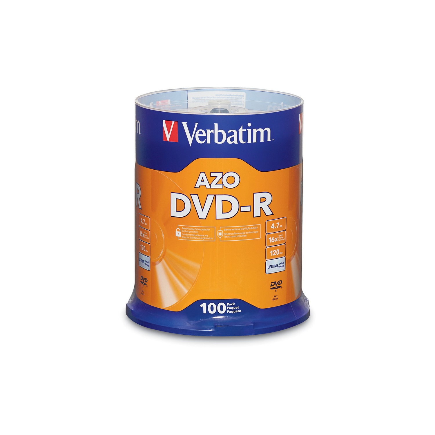 Verbatim DataLife Plus Printable DVD-R Discs