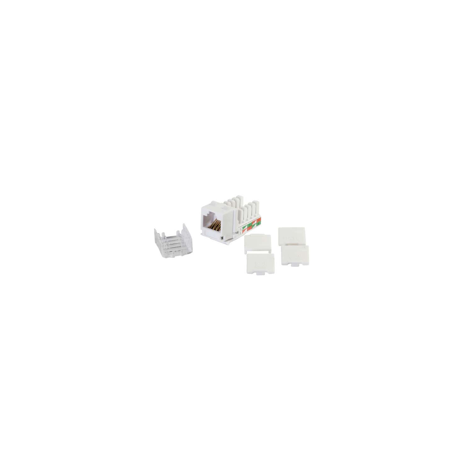 C2G Cat6 RJ45 UTP Keystone Jack - White -
