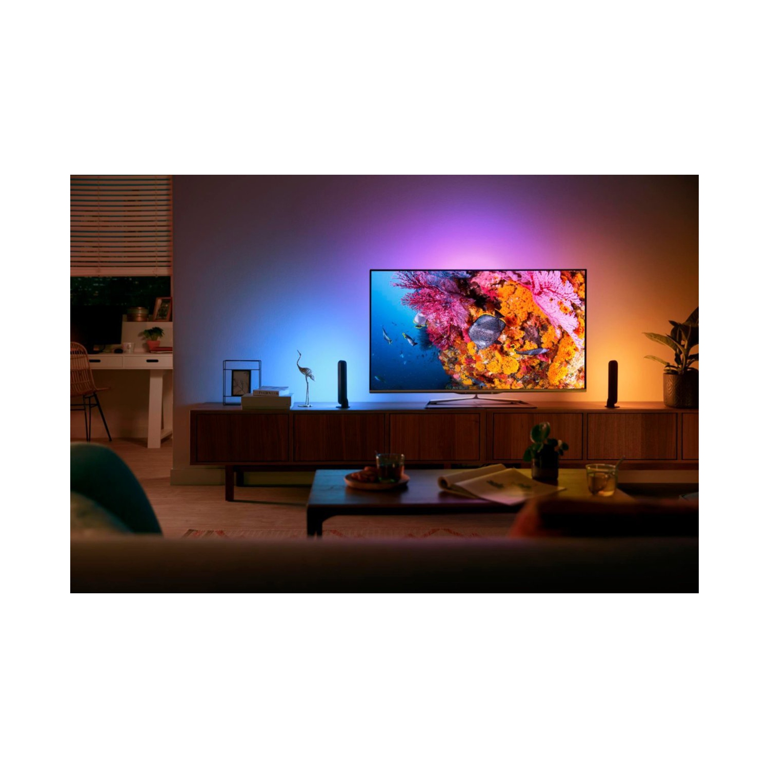 Philips - Hue Play White & Color Ambiance Smart LED Bar Light - Multicolor