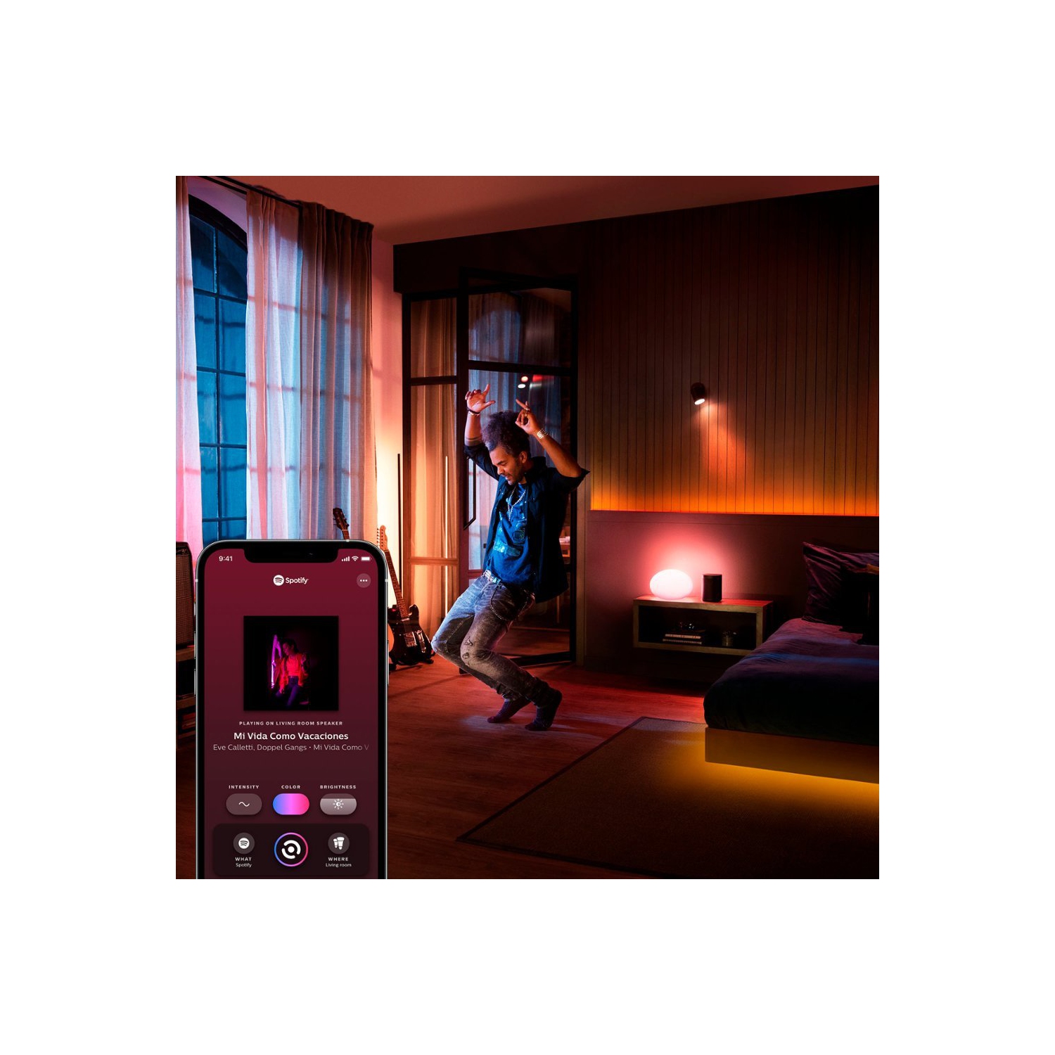 Philips - Hue Play White & Color Ambiance Smart LED Bar Light - Multicolor