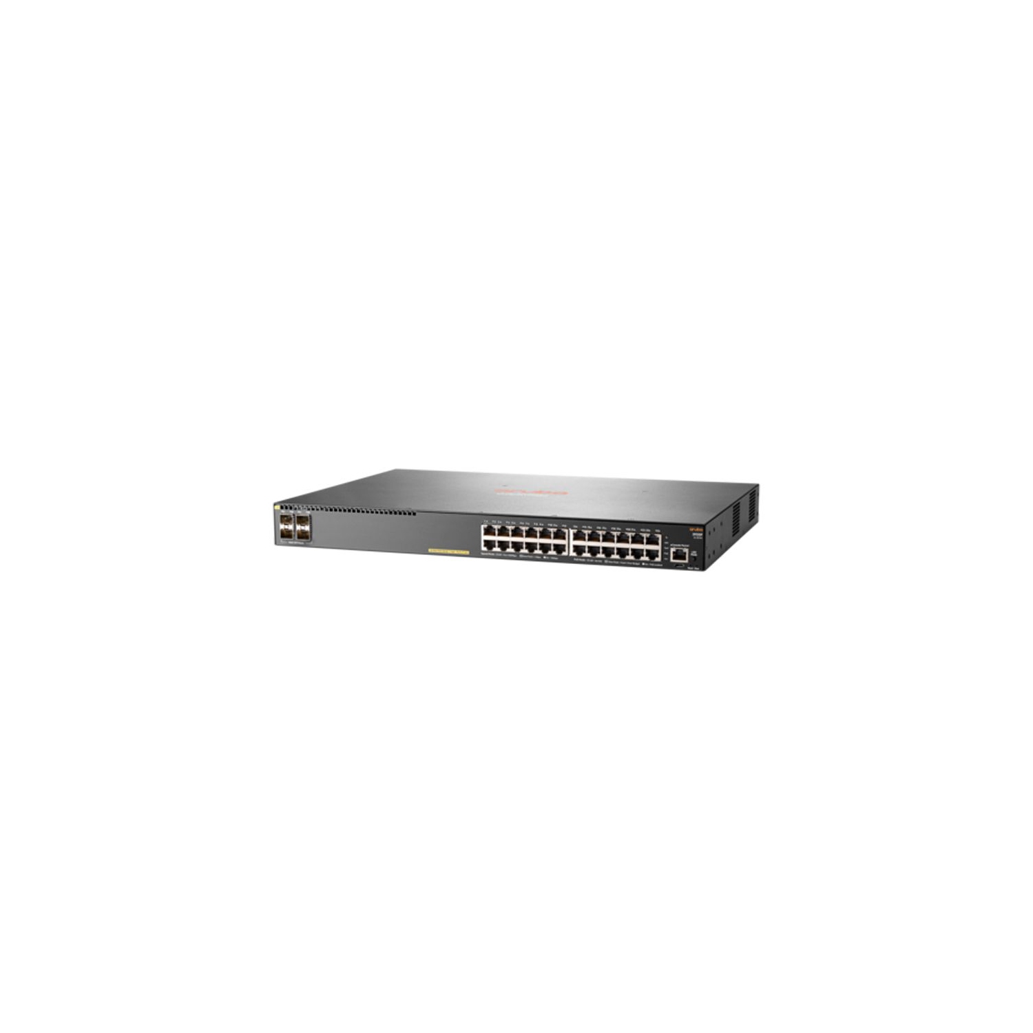HPE Aruba 2930F 24G PoE+ 4SFP - switch - 24 ports - managed - rack-mountable(JL261A)