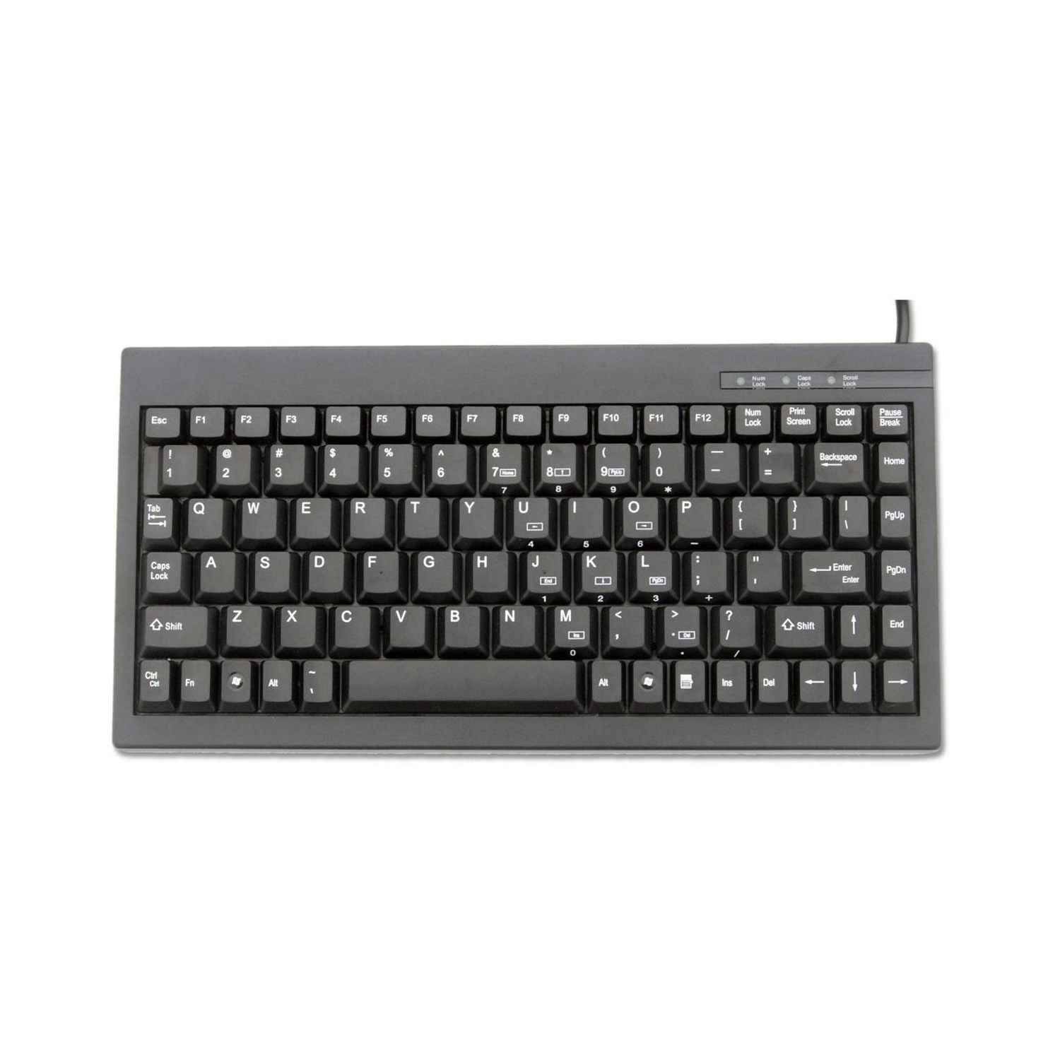 MINI-CLAVIER SOLIDTEK, USB, NOIR