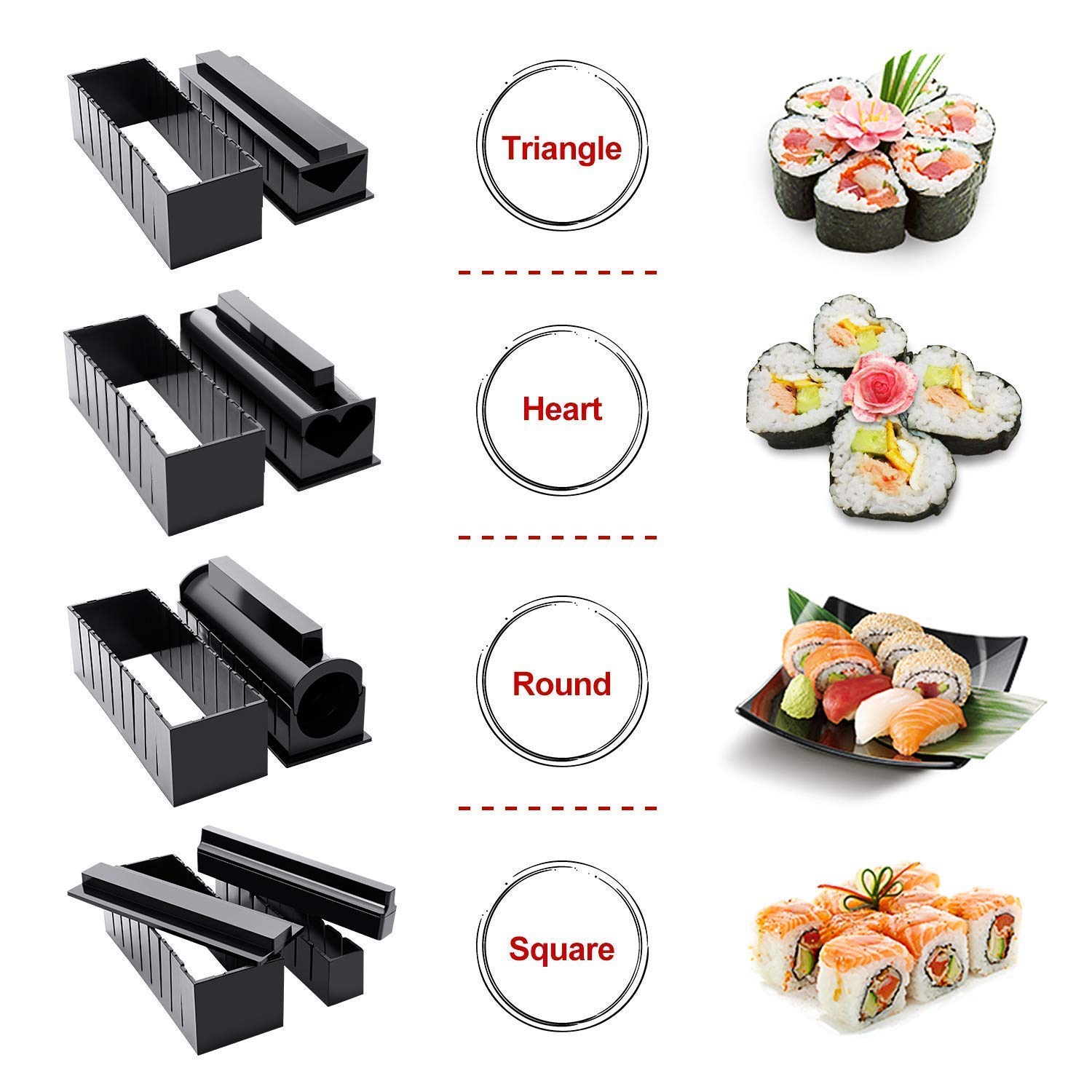 Sushi Making Kit Sushi Maker 11pcs Complete With Premium Sushi Knife User Manual 11 Pieces Diy Sushi Set Sushi Rolls Best Buy Canada