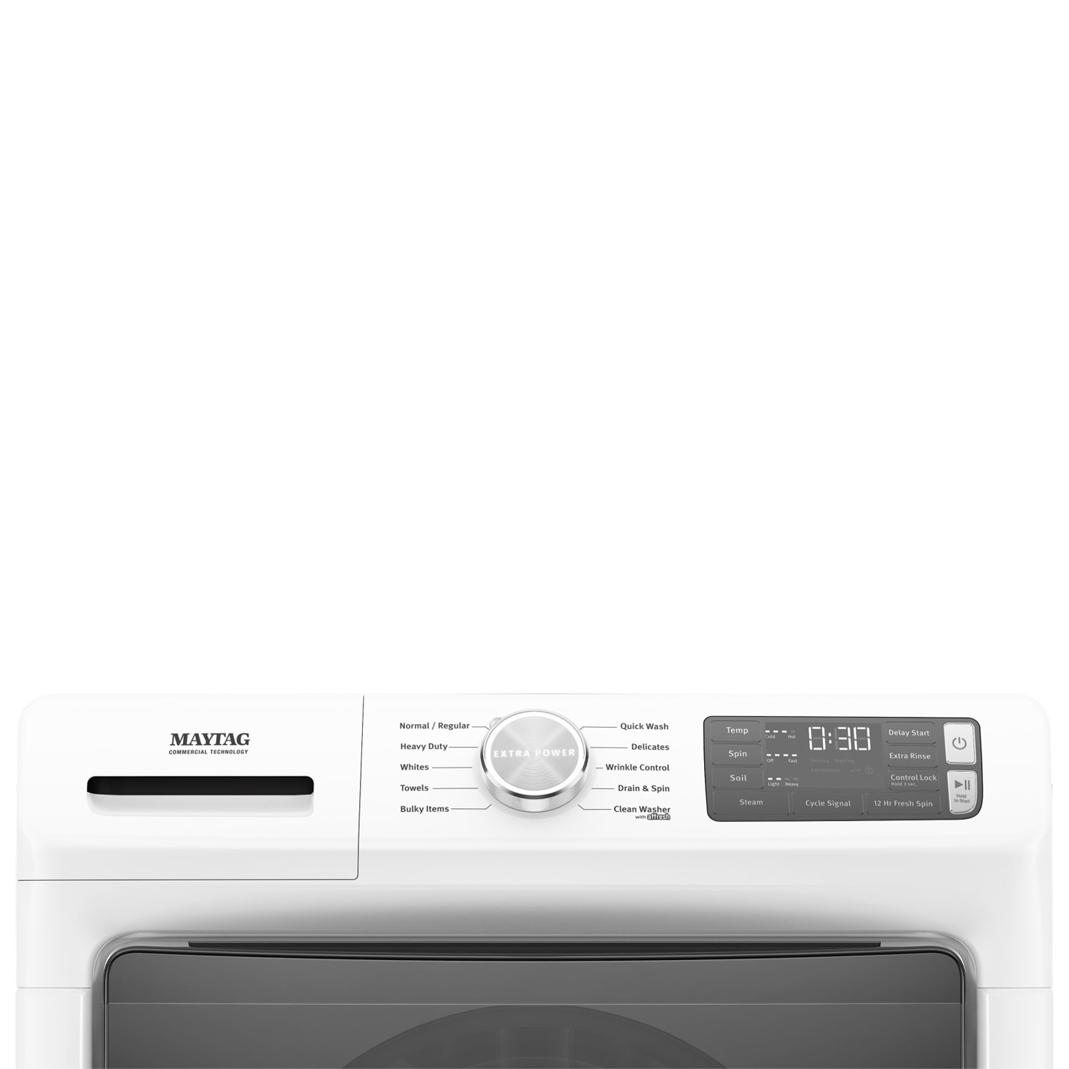 Maytag 5.2 Cu. Ft. High Efficiency Front Load Steam Washer - White