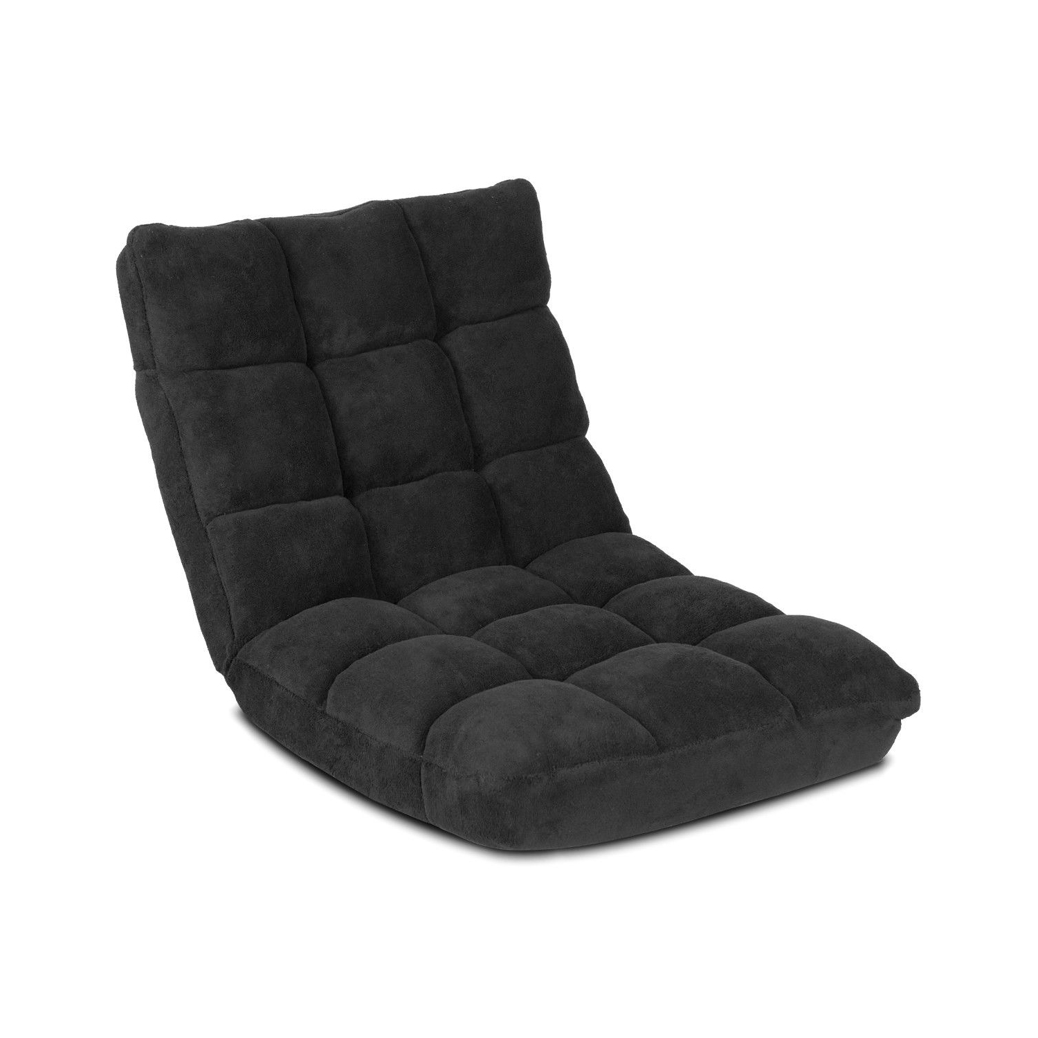 Costway Adjustable 14-Position Floor Chair Folding Gaming Sofa Chair Cushioned