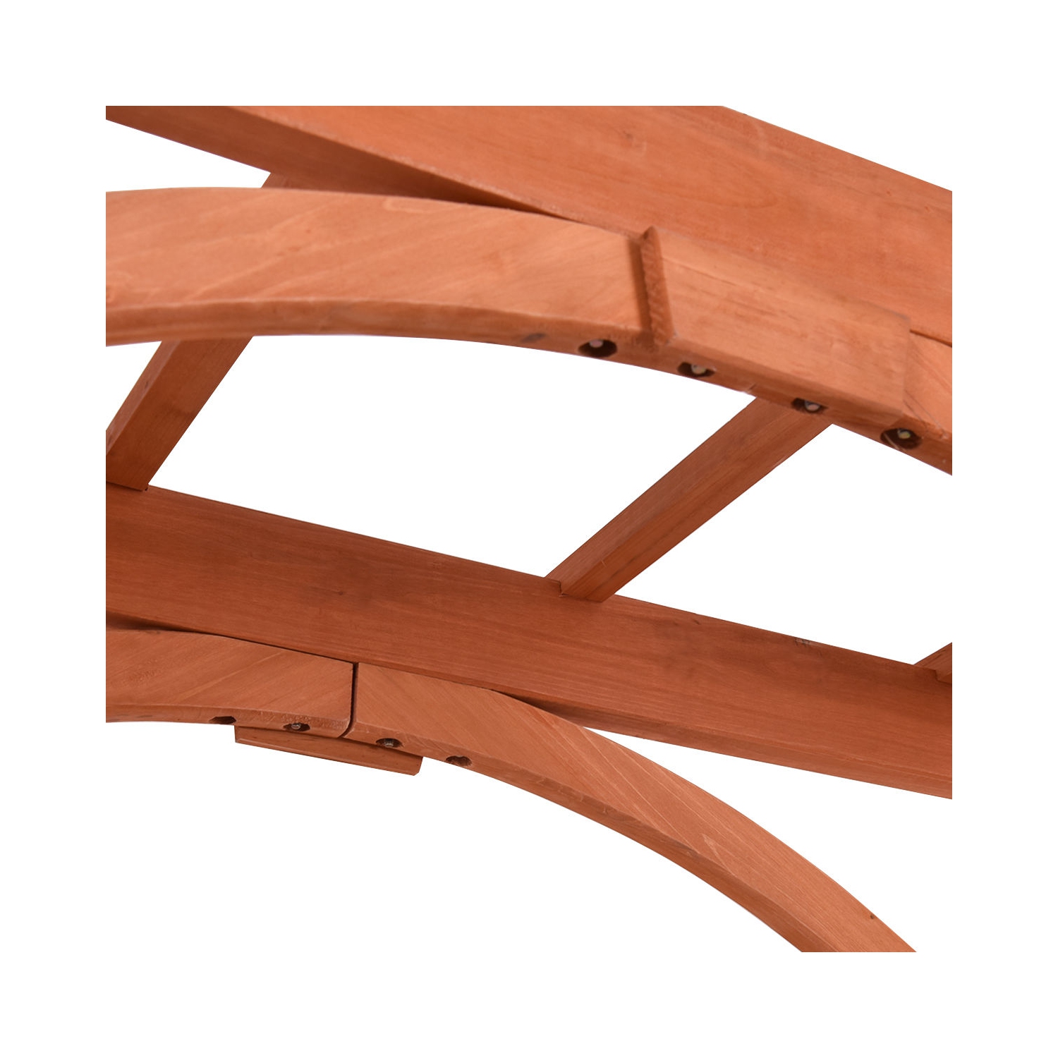 Premium Outdoor Wooden Cedar Arbor Arch Pergola Trellis Wood Garden Yard Lattice