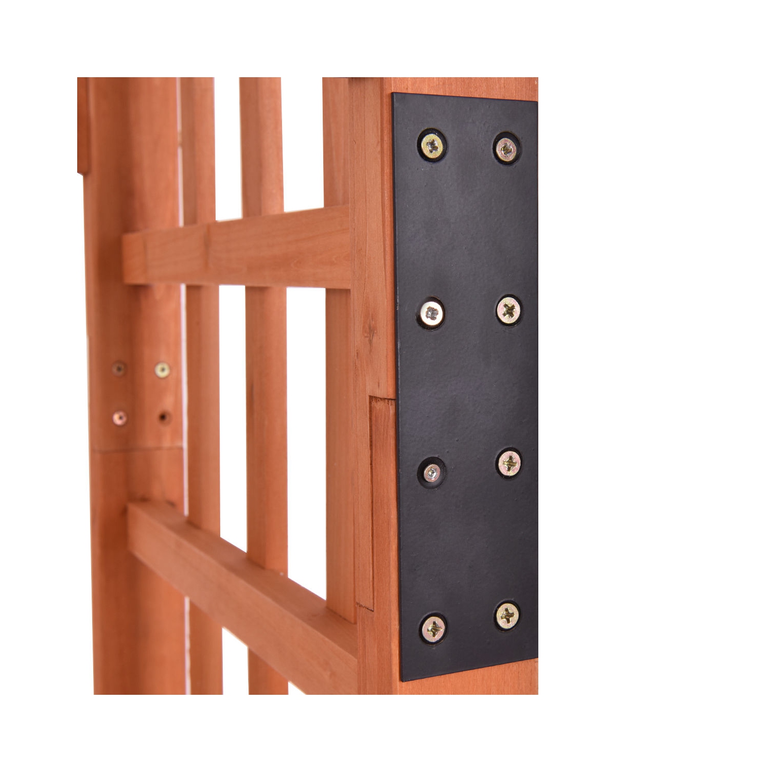 Premium Outdoor Wooden Cedar Arbor Arch Pergola Trellis Wood Garden Yard Lattice