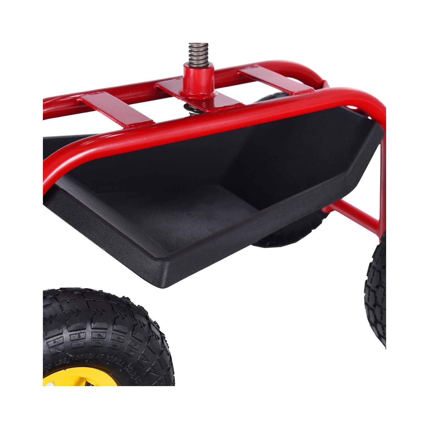 Jardinière à roulettes avec chariot de jardinage de Costway