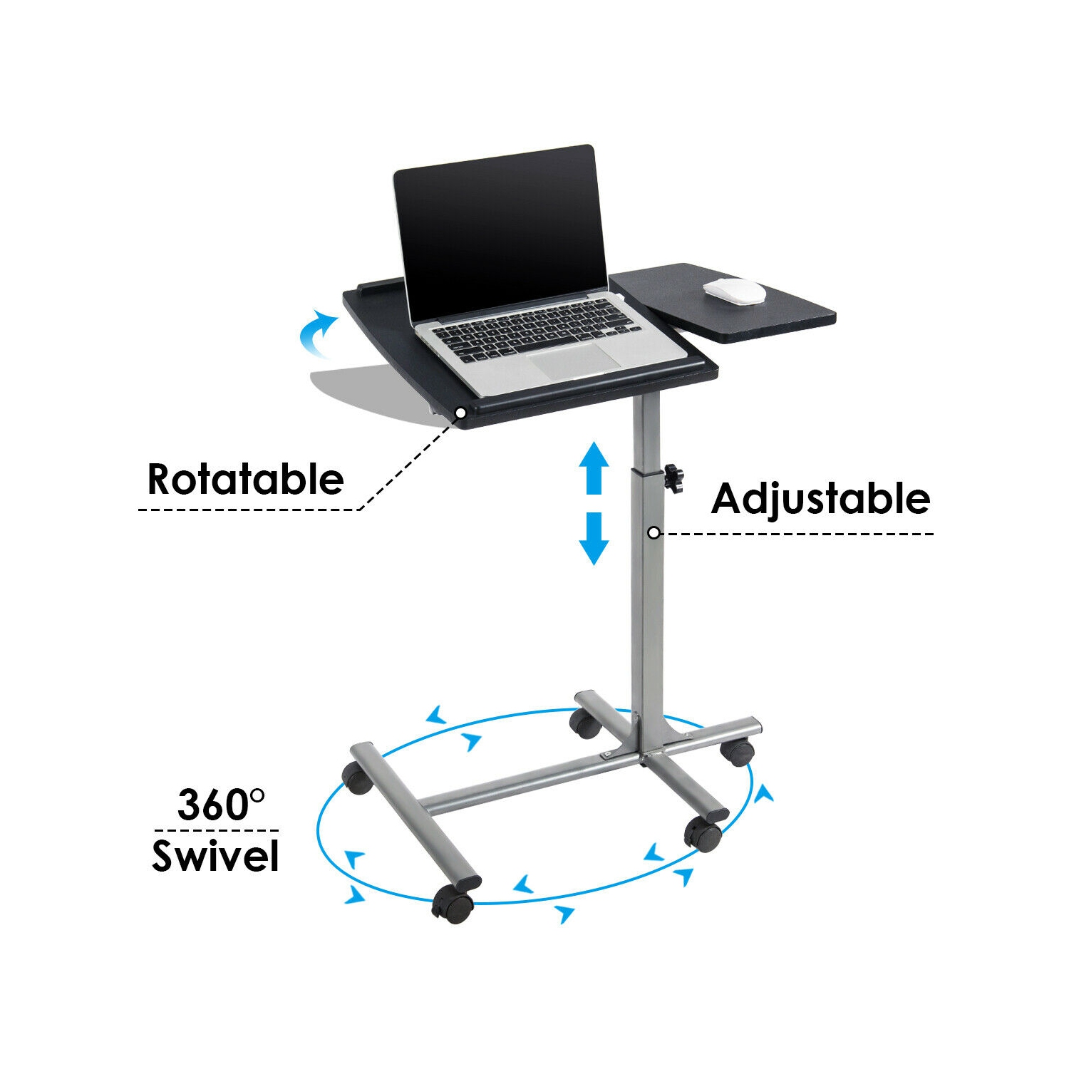 Table ajustable pour ordinateur portable