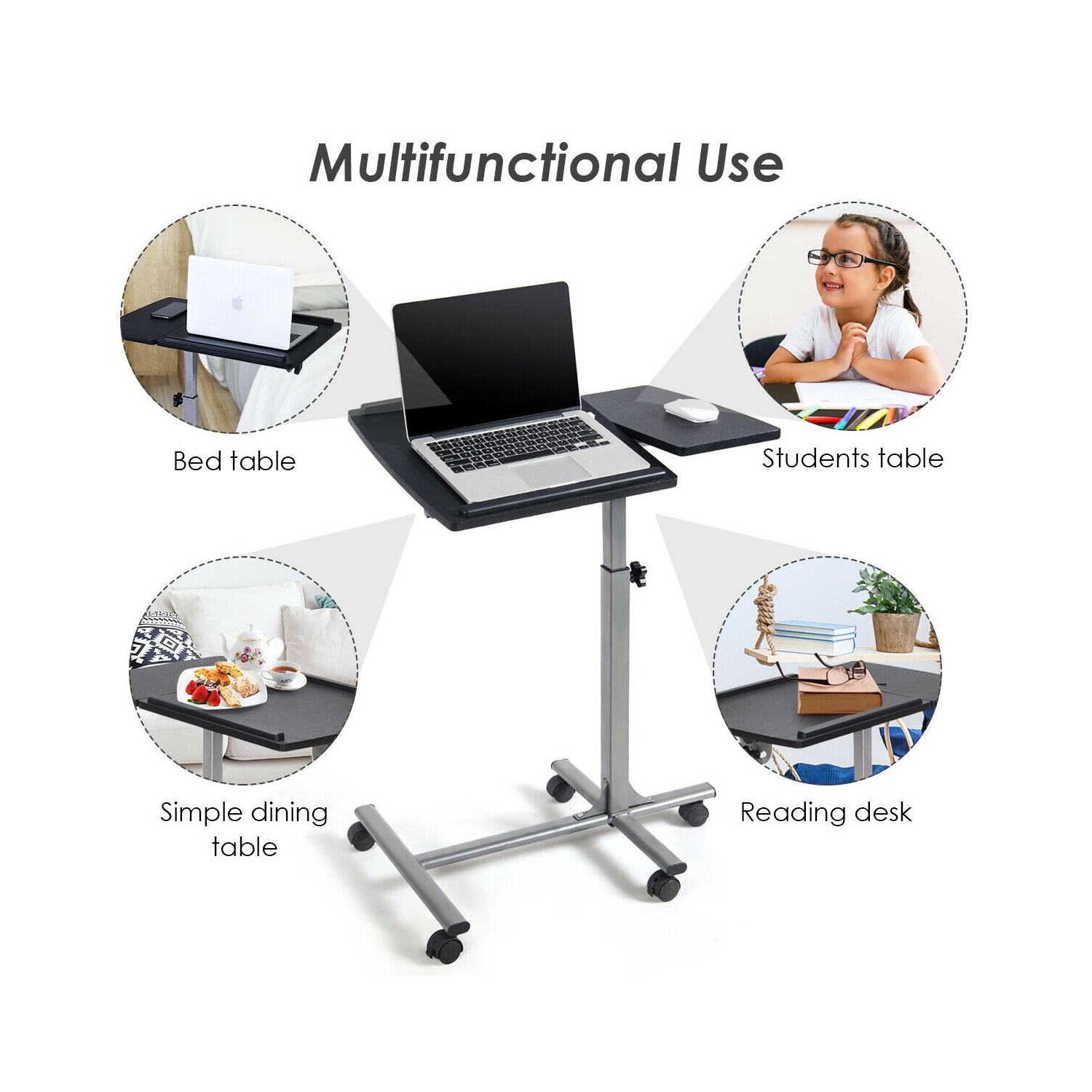 Table ajustable pour ordinateur portable