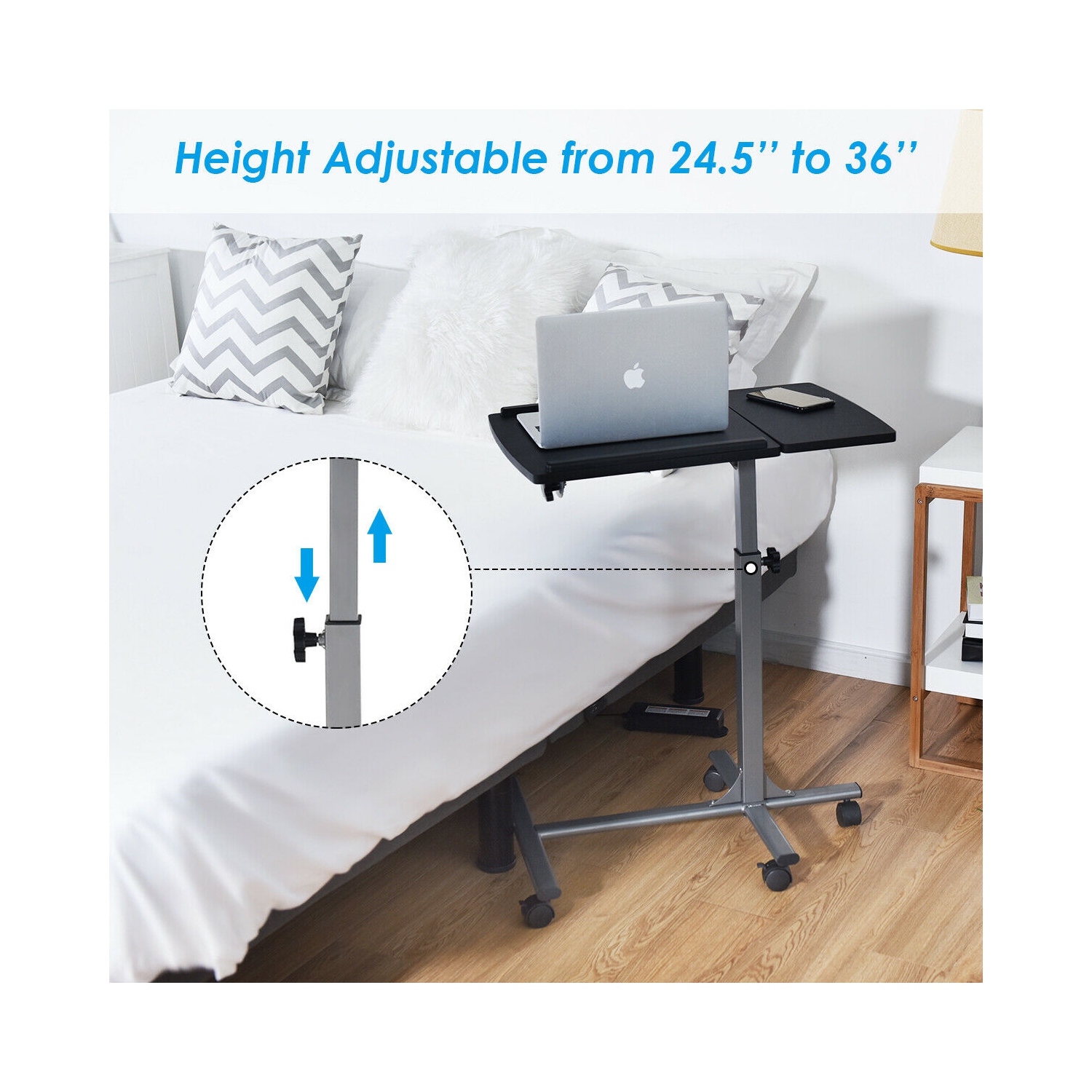 Table ajustable pour ordinateur portable