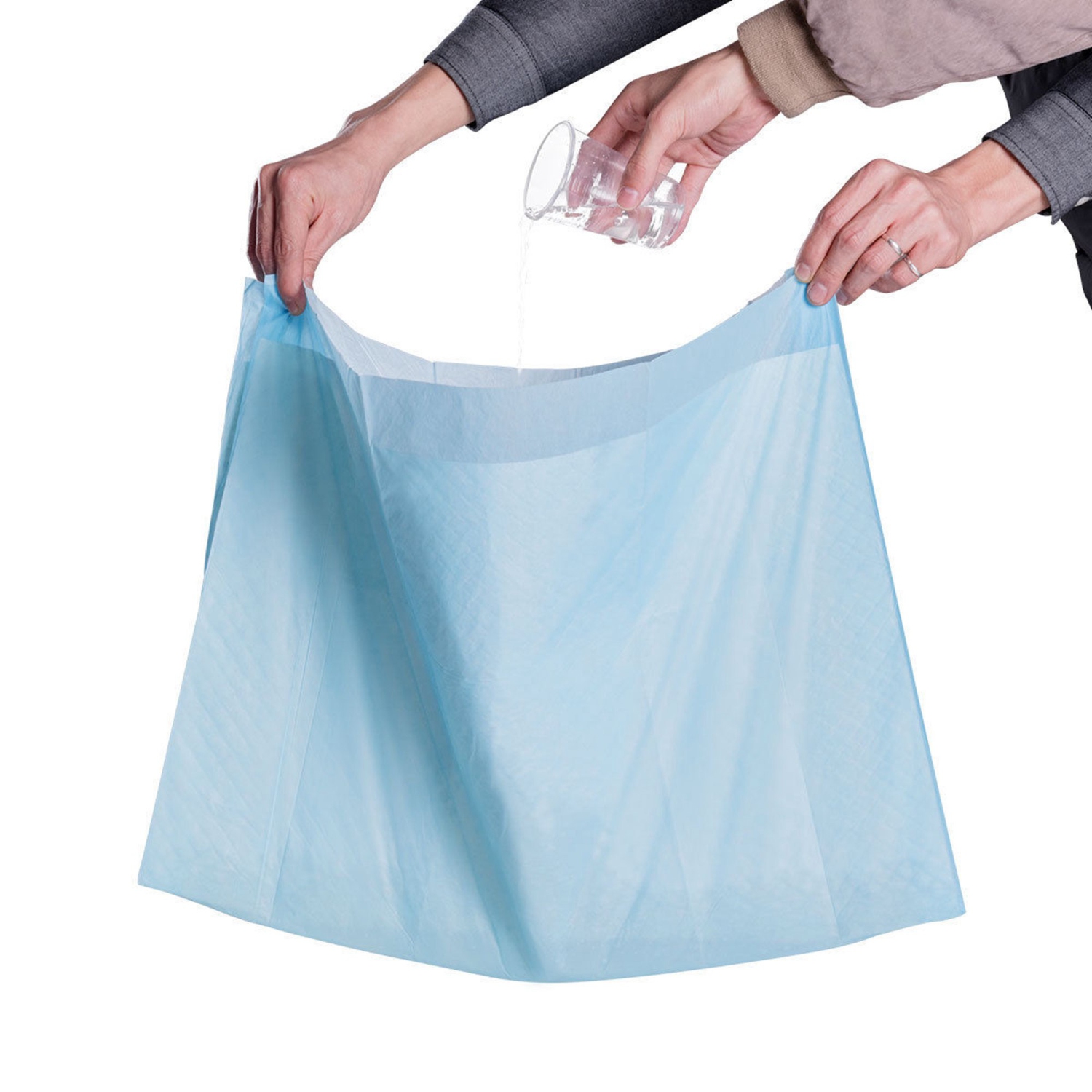 Costway 200PCS 24" x 24" Puppy Pet Pads Dog Cat Wee Pee Piddle Pad training underpads