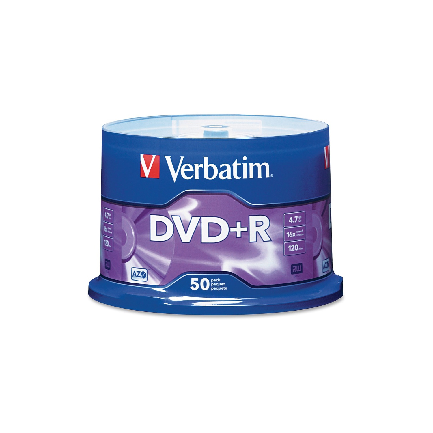 Verbatim AZO DVD+R 4.7GB 16X Spindle