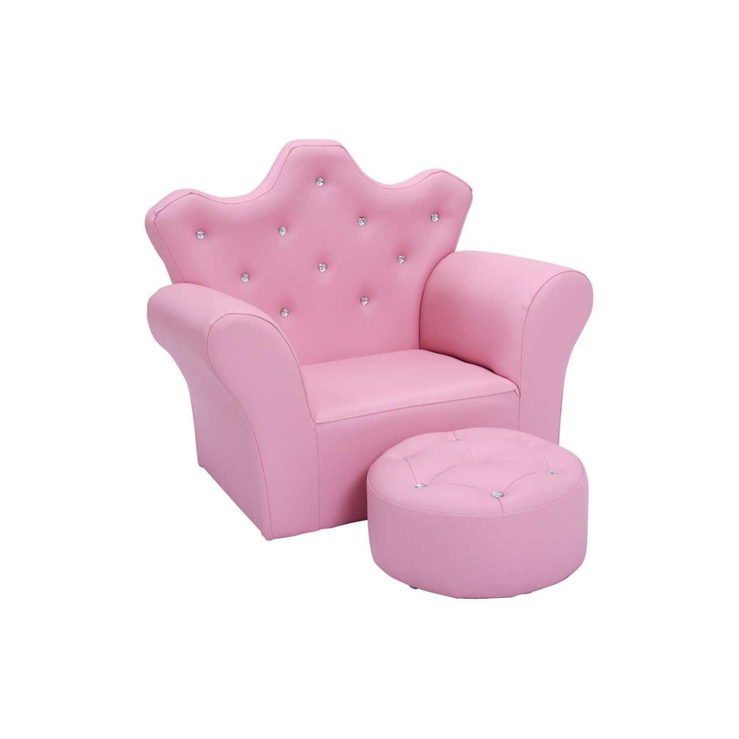 Canapé Princesse &nbsp;Ottoman rose