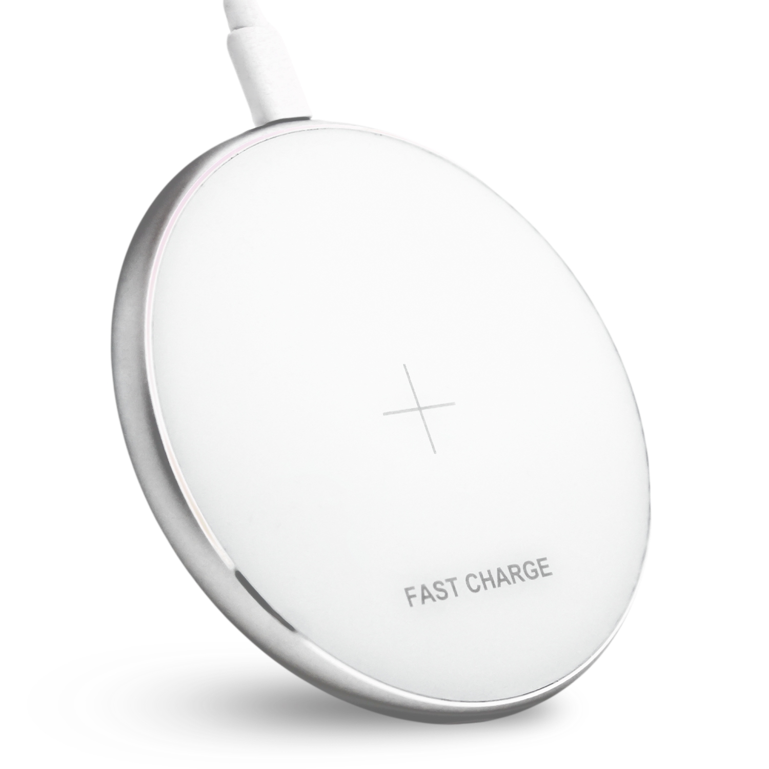 Etallic Swift Fast Wireless Charging Pad, Qi-Certified, 7.5W for APPLE iPhone, 10W for SAMSUNG (No Adapter)