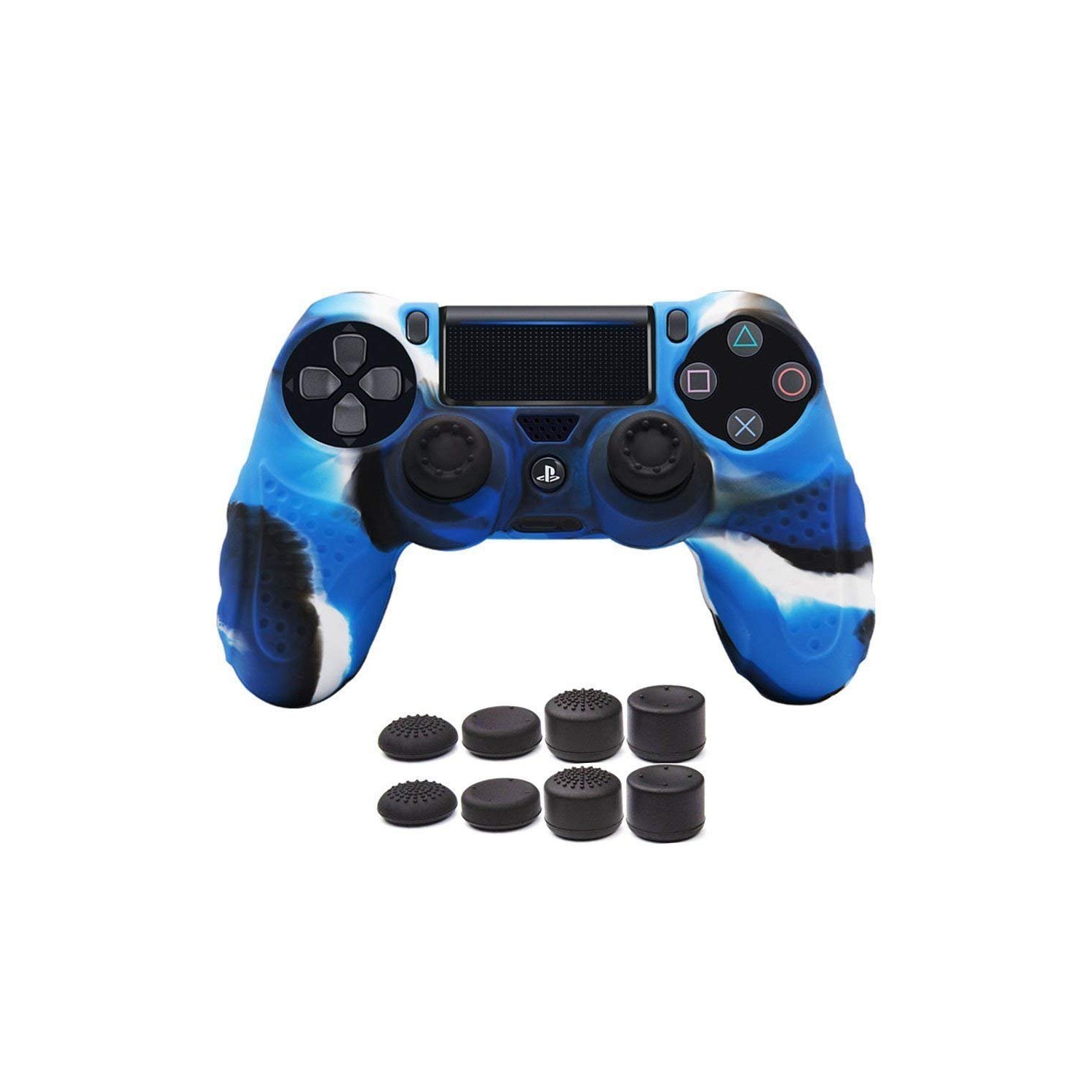 PS4 Controller DualShock 4 Skin Grip Anti-slip Silicone Cover Protector Case for Sony PS4/PS4 Slim/PS4 Pro Controller
