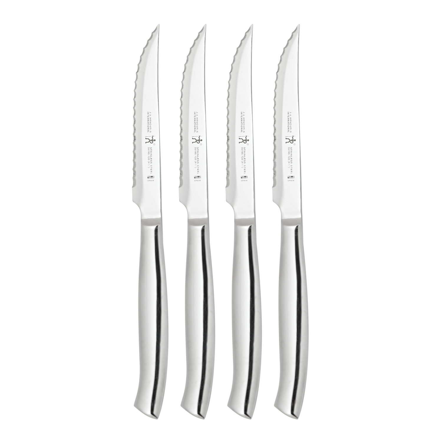 Henckels International Premium Stainless Steel Steak Knives - Set of 4