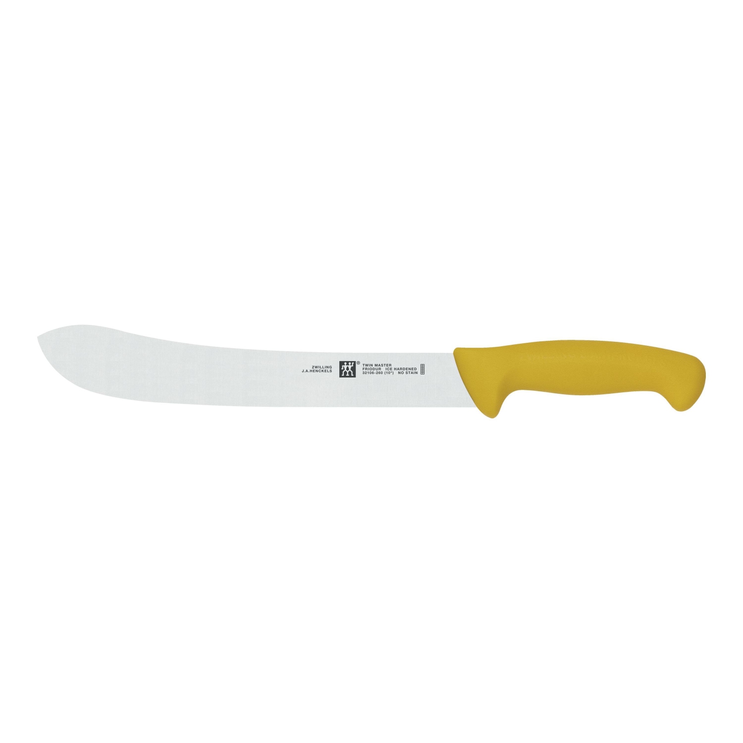 Couteau à boucher ZWILLING TWIN Master 10&nbsp;po, jaune